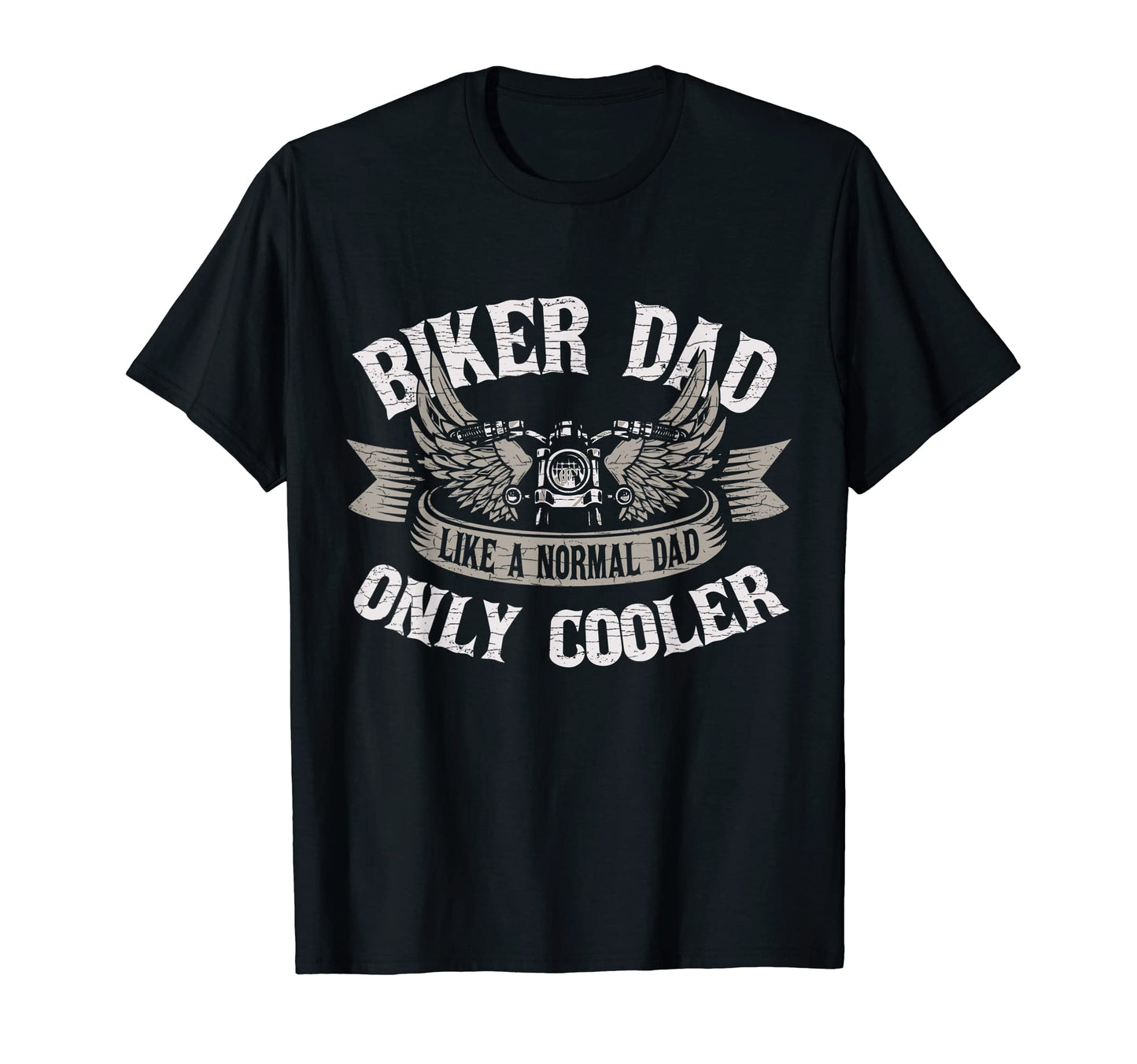 Mens Motorcycle Dad Biker T-Shirt - Minimalist Print for Adults - T-Shirt, Sweatshirt, Hoodie