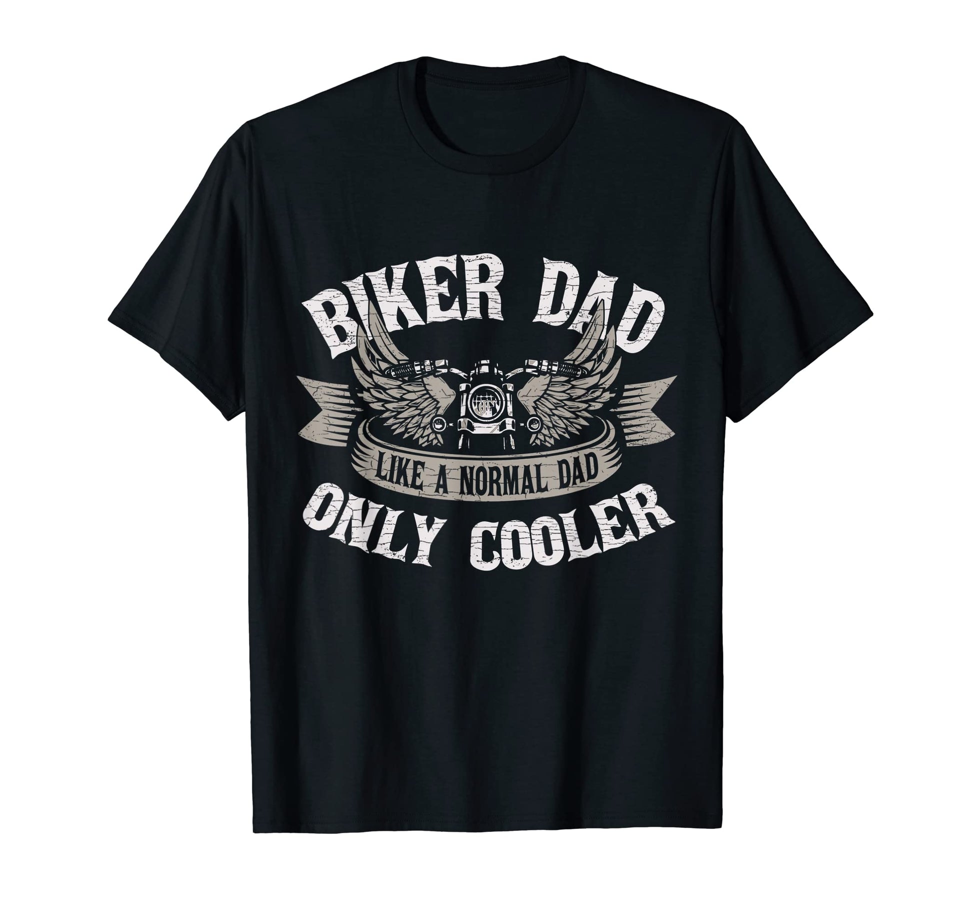 Mens Motorcycle Dad Biker T-Shirt - Minimalist Print for Adults - T-Shirt, Sweatshirt, Hoodie