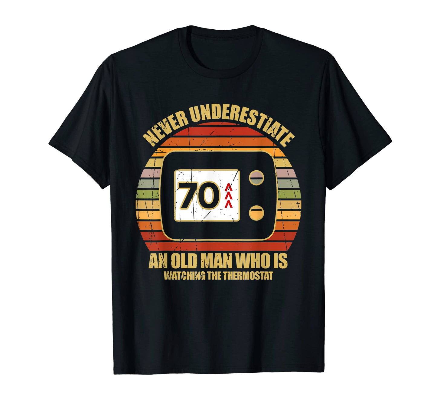 Funny Humourus Fathers Day Thermostat Police Hoodie - Graphic Print Unisex - T-Shirt, Sweatshirt, Hoodie