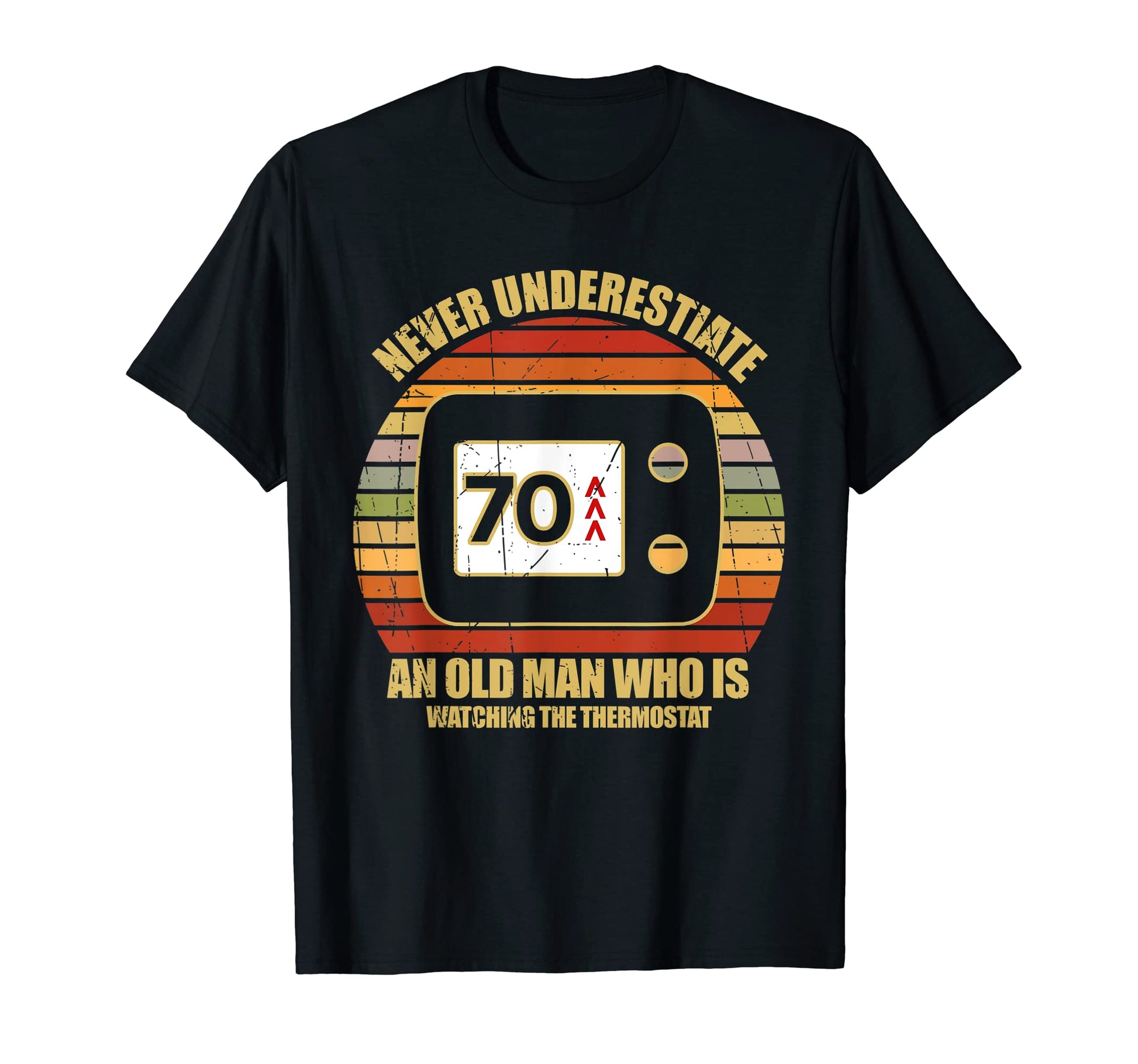 Funny Humourus Fathers Day Thermostat Police Hoodie - Graphic Print Unisex - T-Shirt, Sweatshirt, Hoodie