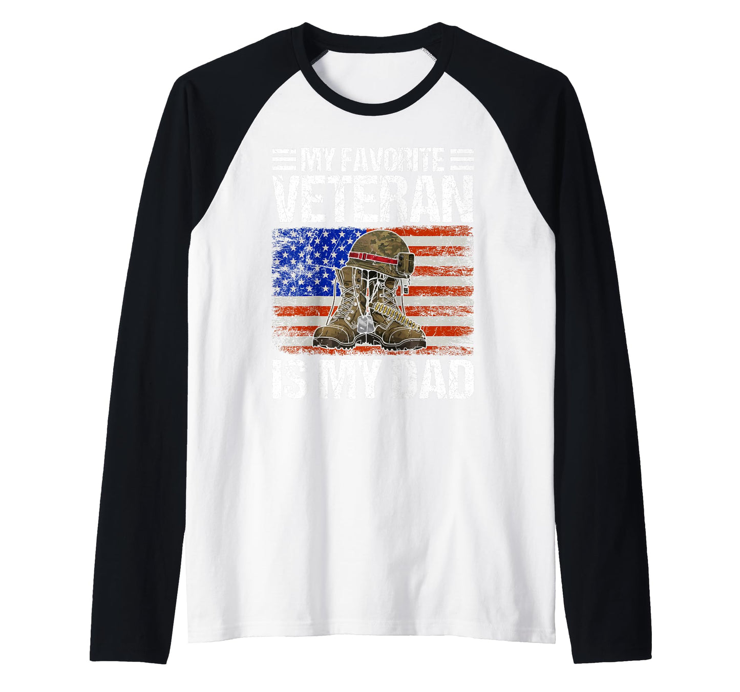 My Favorite Veteran Is My Dad Soldier Hoodie - Minimalist Print Men Women - T-Shirt, Sweatshirt, Hoodie