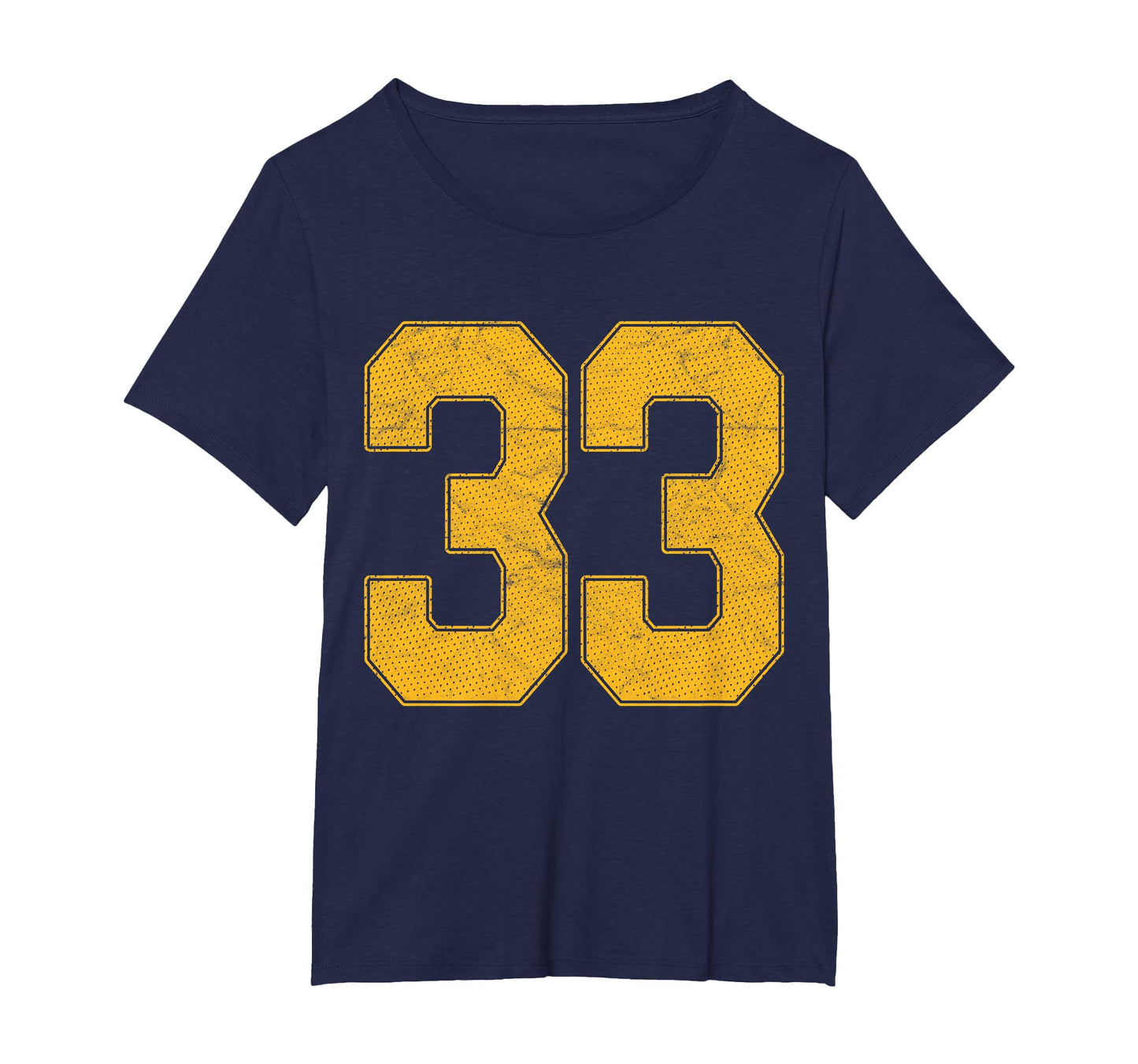 Number 33 Numbered Uniform Sports Team T-Shirt - Novelty Apparel Unisex - T-Shirt, Sweatshirt, Hoodie