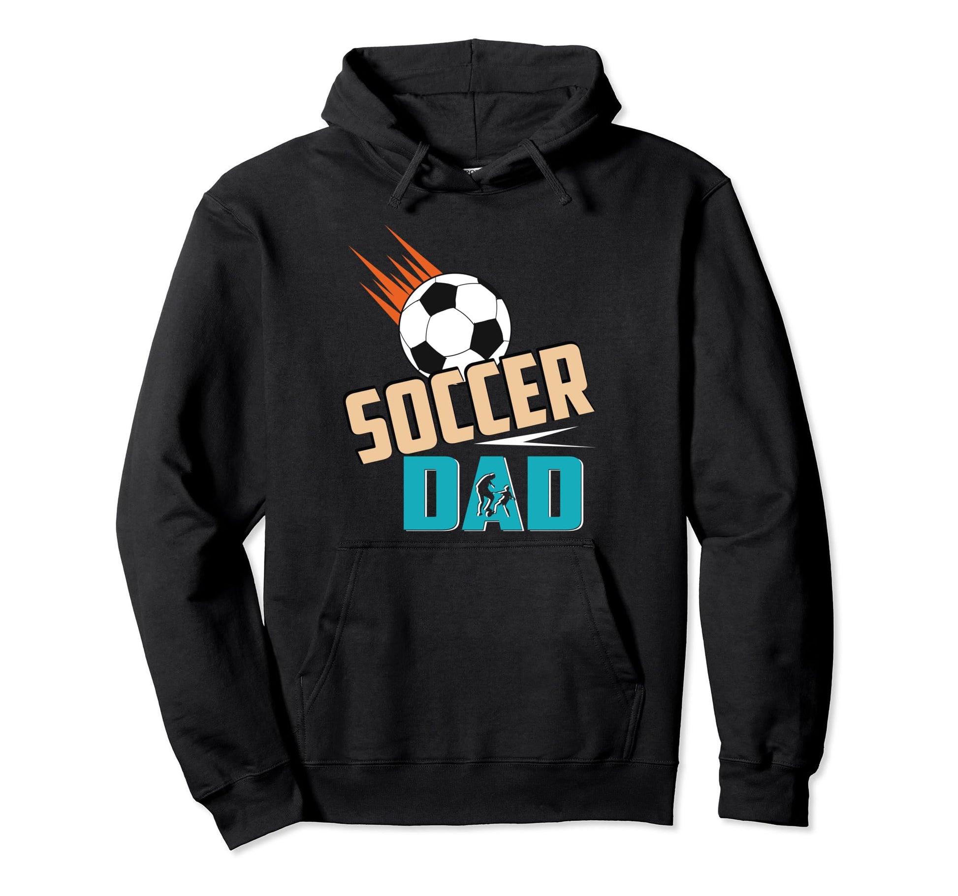 Soccer Dad Sports Team Ball Goal Sweatshirt - Unique Graphic for Adults - T-Shirt, Sweatshirt, Hoodie