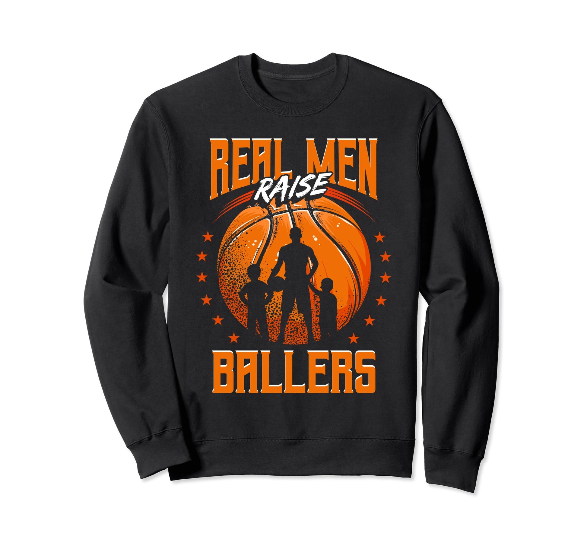Funny Fathers Day Basketball Dad Sweatshirt - Minimalist Print for Adults - T-Shirt, Sweatshirt, Hoodie