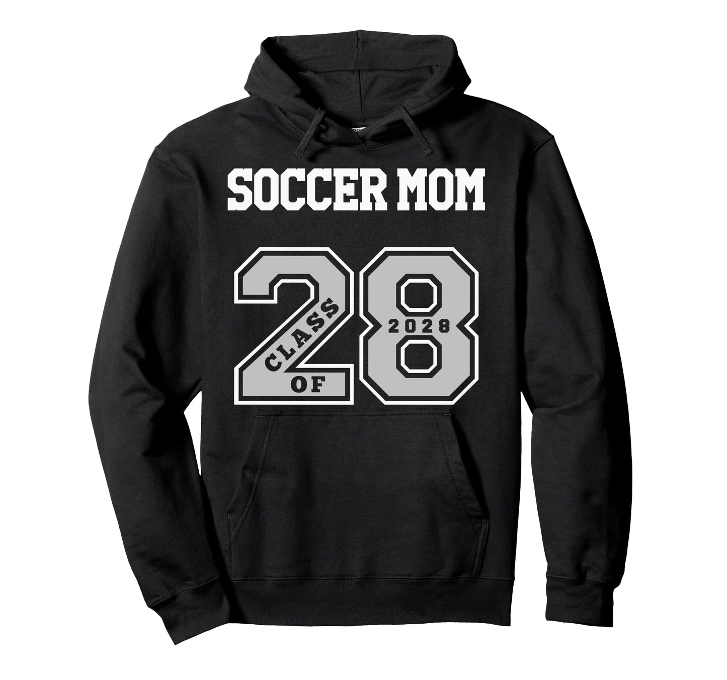 Soccer Mom Class 2028 Soccer Mom 28 Hoodie - Aesthetic Graphic Men Women - T-Shirt, Sweatshirt, Hoodie