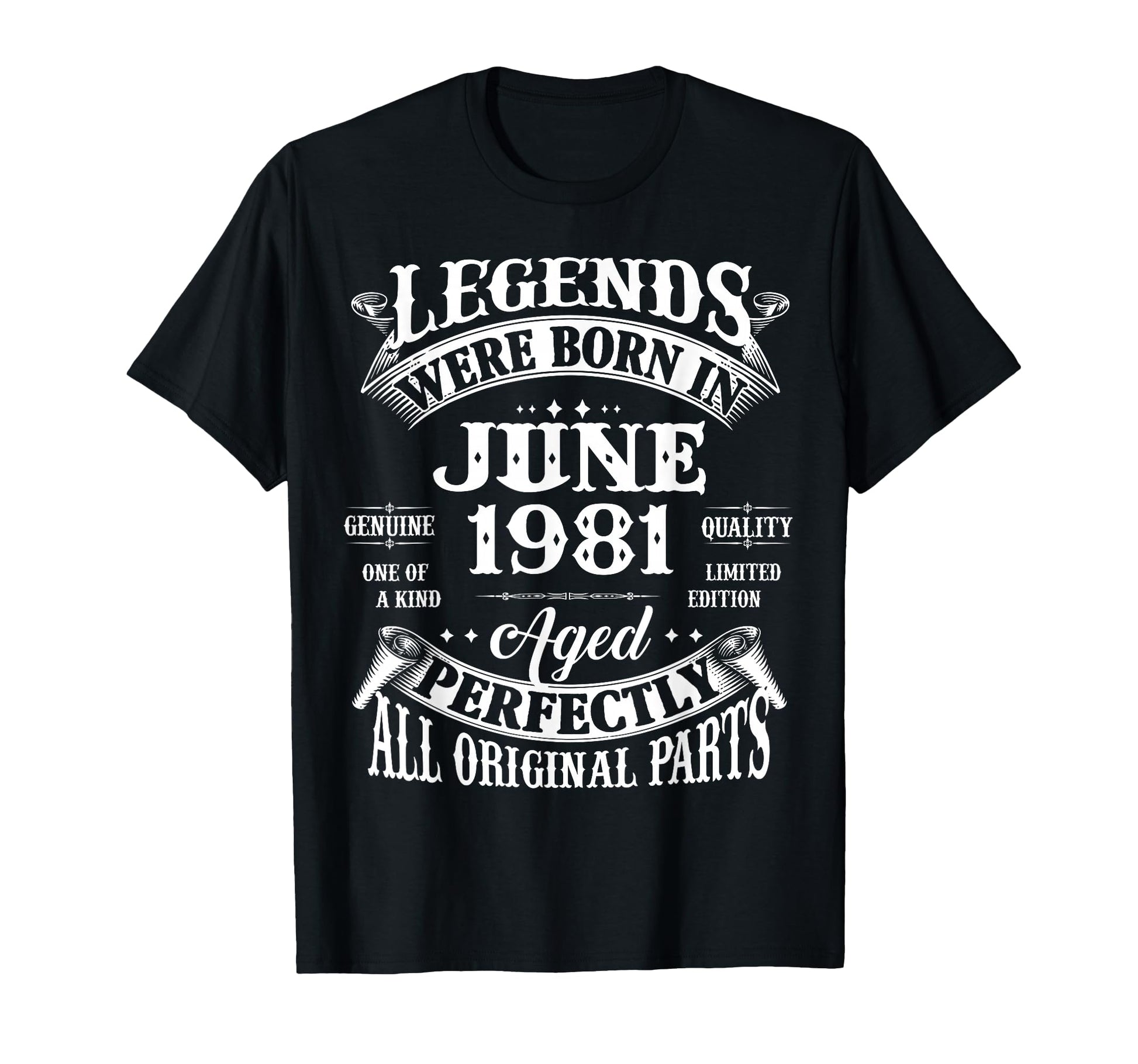 45Th Birthday Gift Legend Born June T-Shirt - Novelty Apparel for Adults - T-Shirt, Sweatshirt, Hoodie