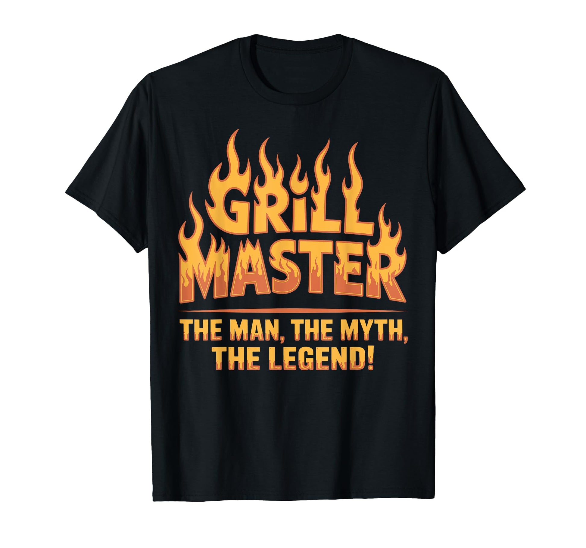 Funny Bbq Dad Grill Master Myth Legend T-Shirt - Minimalist Print Men Women - T-Shirt, Sweatshirt, Hoodie
