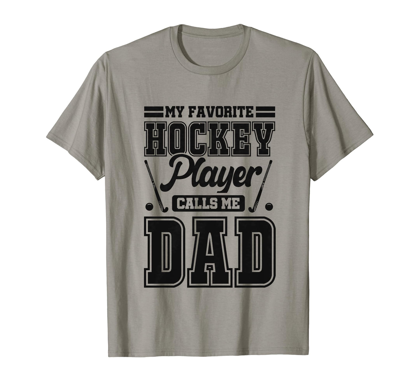 My Favorite Hockey Player Calls Me T-Shirt - Minimalist Print for Adults - T-Shirt, Sweatshirt, Hoodie