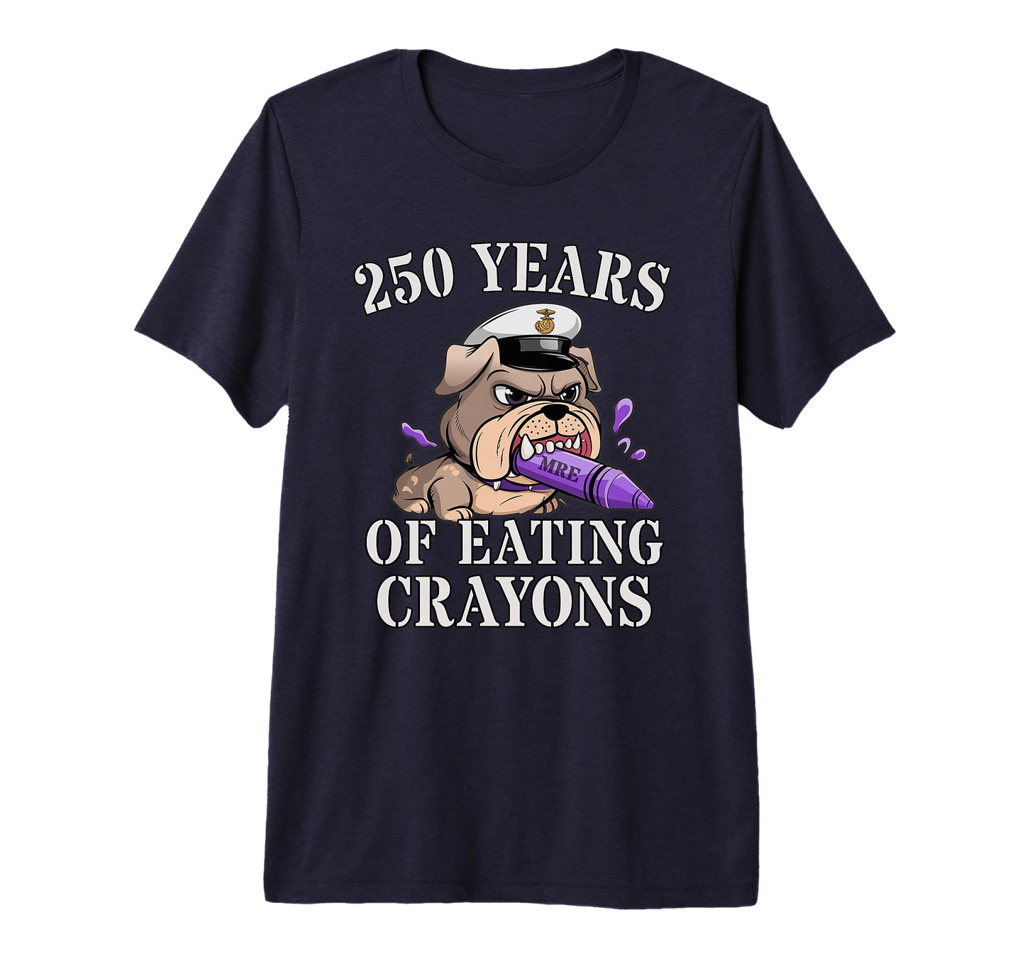 Sarcastic 250 Years Eating Crayons T-Shirt - Minimalist Print Men Women - T-Shirt, Sweatshirt, Hoodie