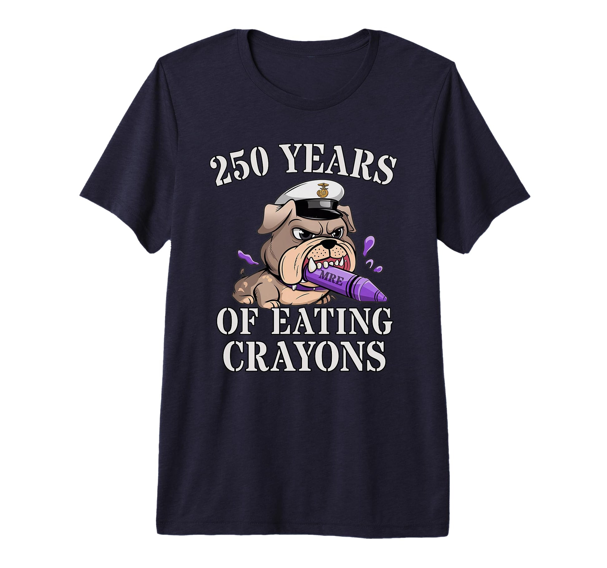Sarcastic 250 Years Eating Crayons T-Shirt - Minimalist Print Men Women - T-Shirt, Sweatshirt, Hoodie