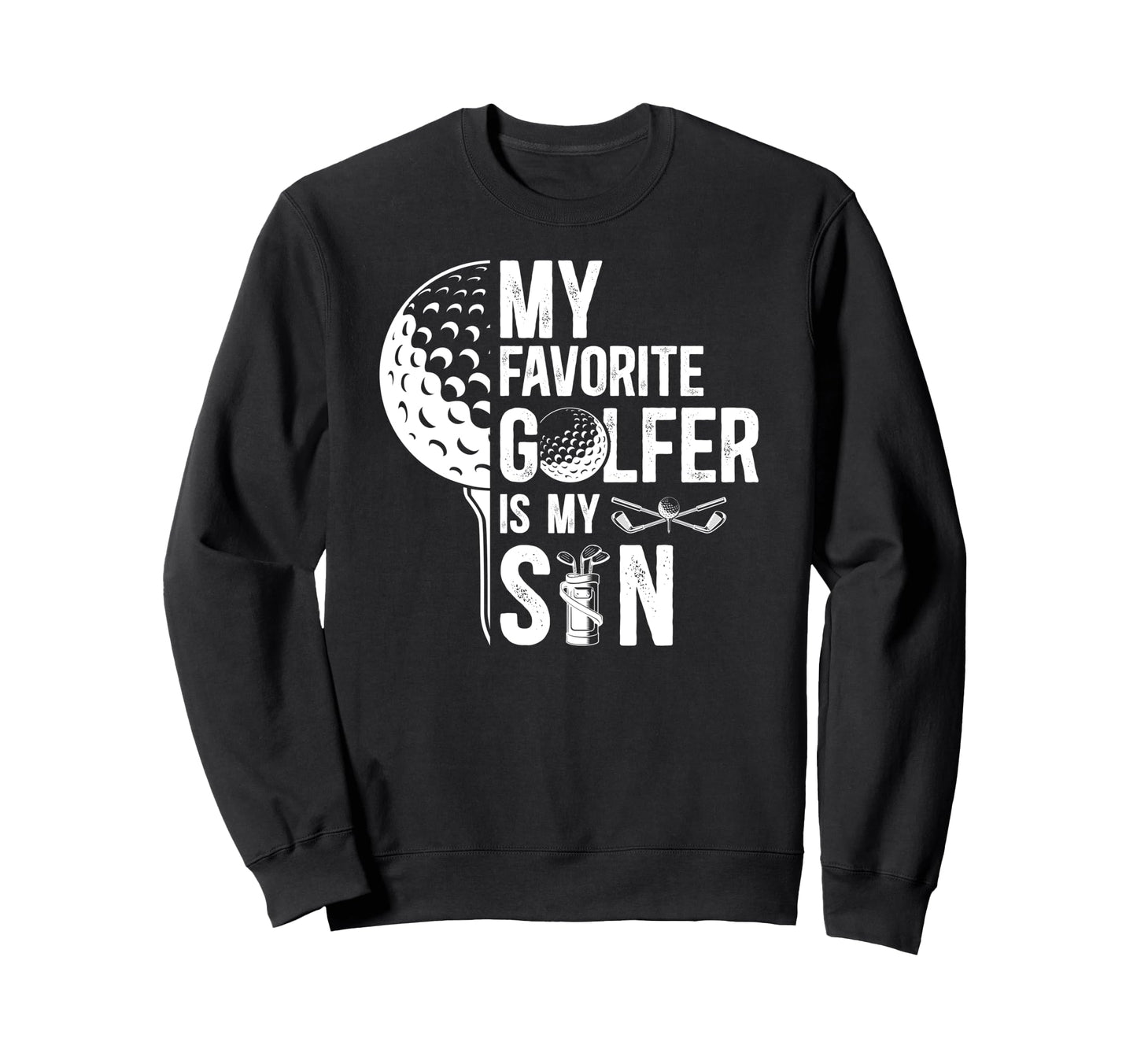 Proud Golf Dad Golf Player Father Sweatshirt - Trendy Graphic Men Women - T-Shirt, Sweatshirt, Hoodie