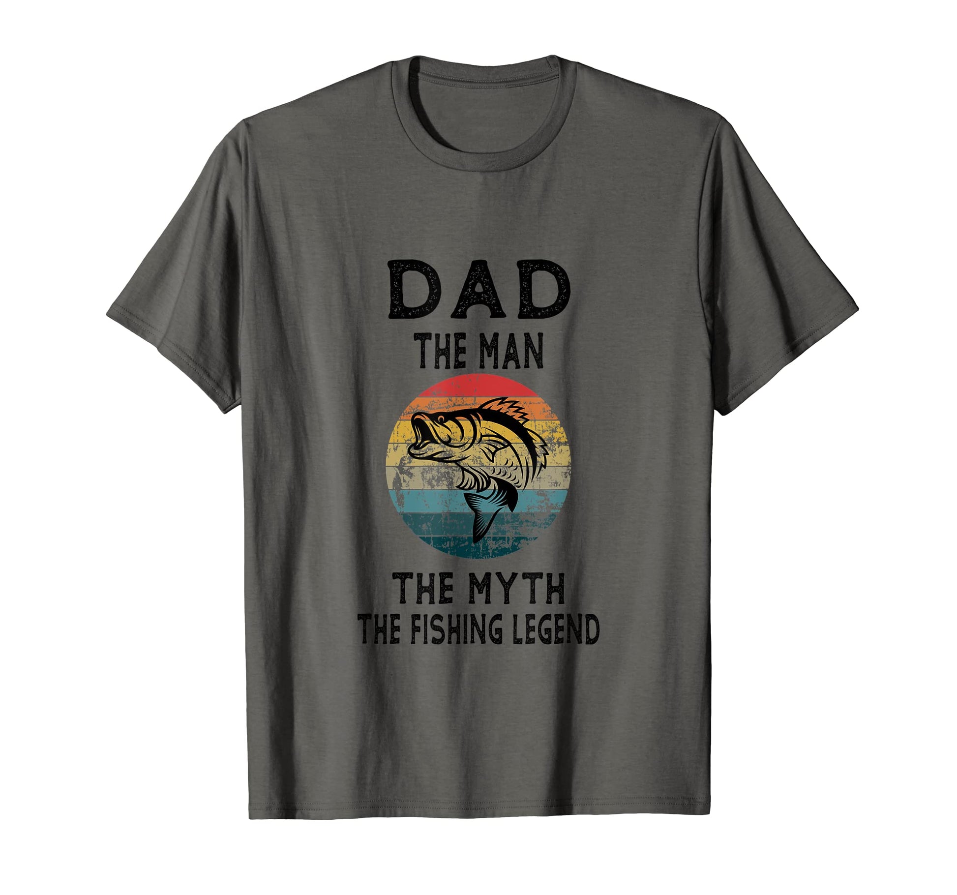 Dad Myth Fishing Legend Funny Fishing T-Shirt - Graphic Print for Adults - T-Shirt, Sweatshirt, Hoodie