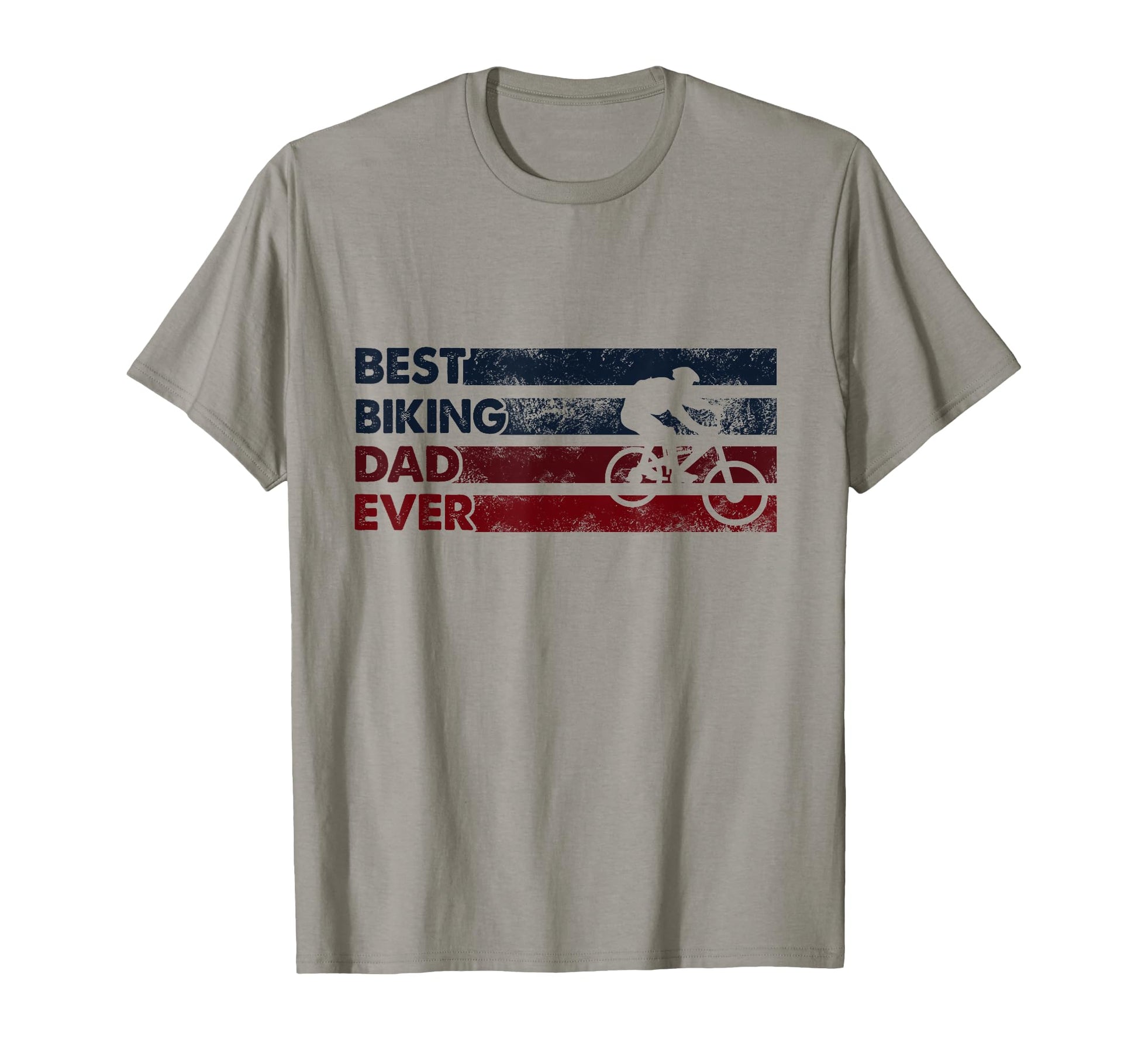 Best Dad Ever Father Biking T-Shirt - Fun Novelty Design Men Women - T-Shirt, Sweatshirt, Hoodie