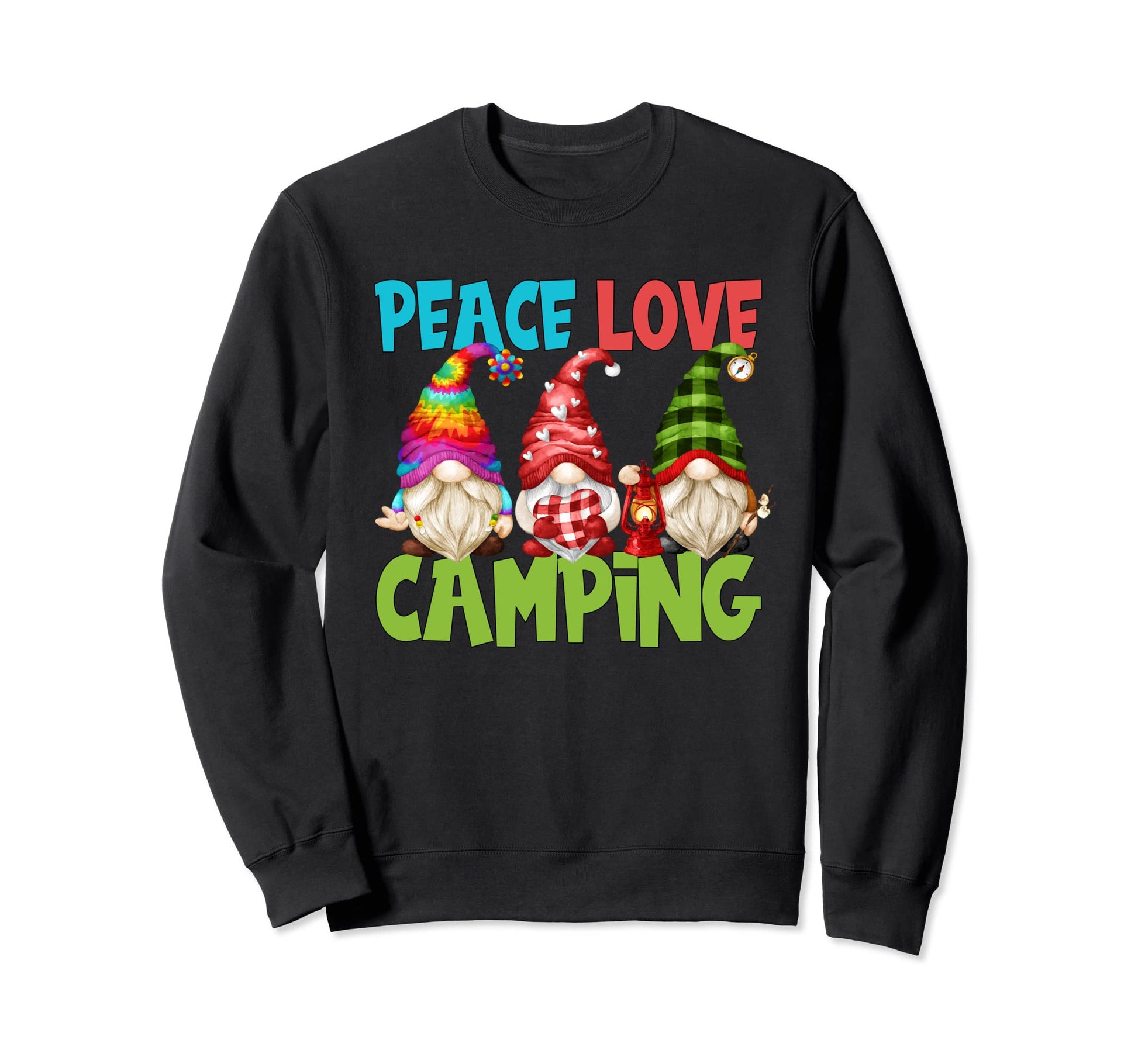 Funny Camper Crew Gnomes Mom And Dad Sweatshirt - Streetwear Style Unisex - T-Shirt, Sweatshirt, Hoodie