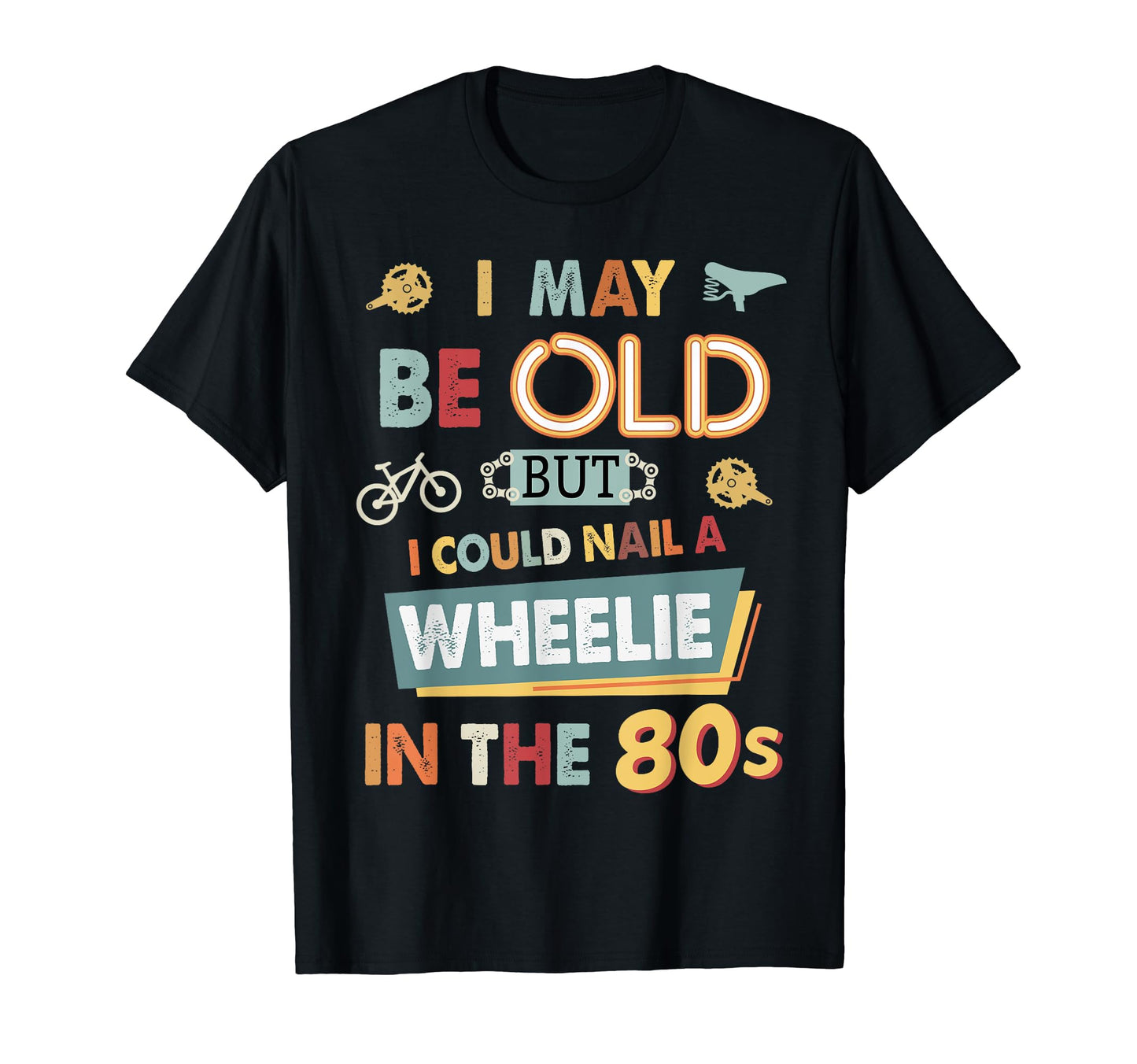 Funny Cycling 80S Bike Riders T-Shirt - Custom Art Print Unisex - T-Shirt, Sweatshirt, Hoodie