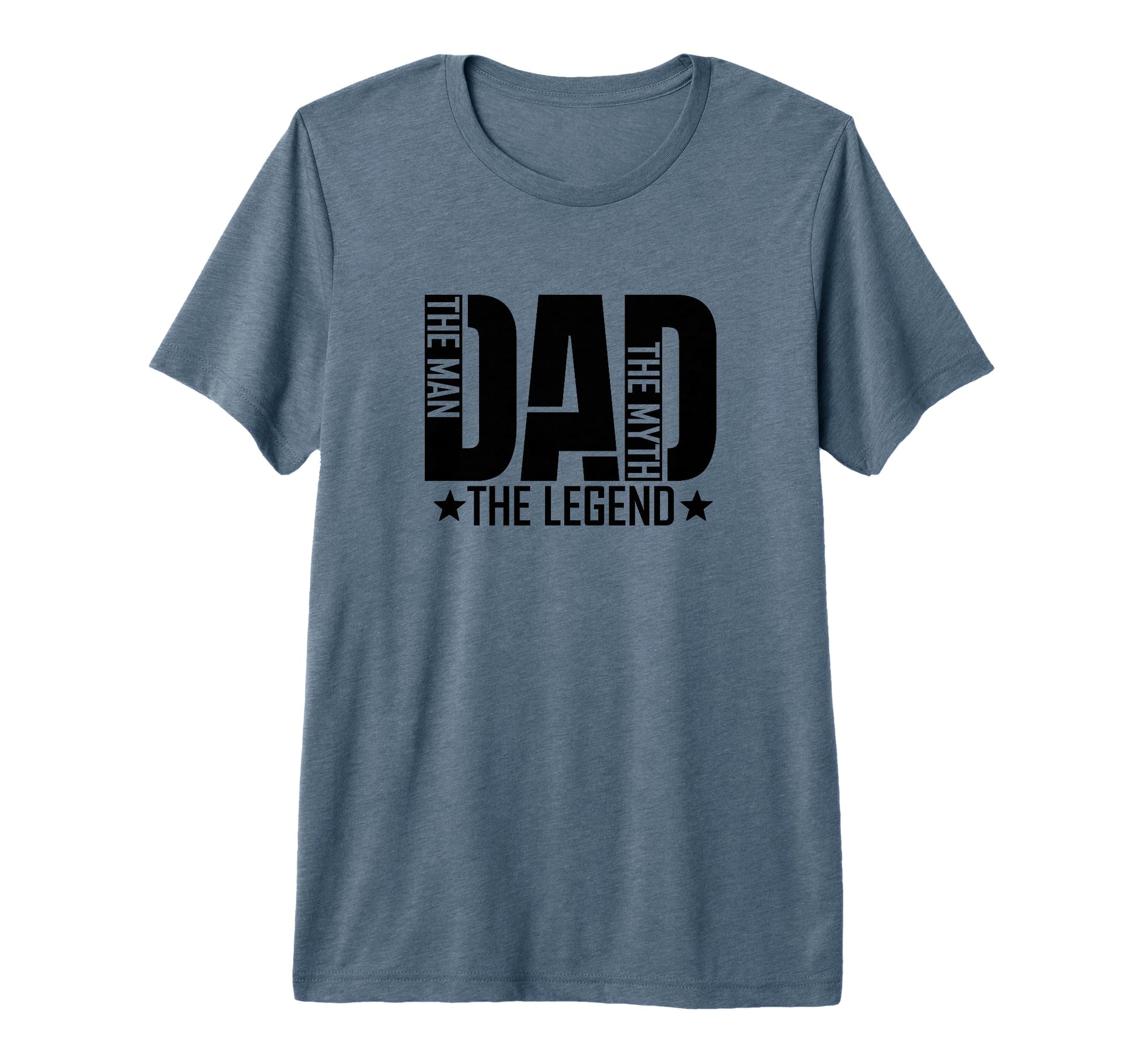 Dad Myth Legend Tri Blend T-Shirt - Streetwear Style Unisex - T-Shirt, Sweatshirt, Hoodie