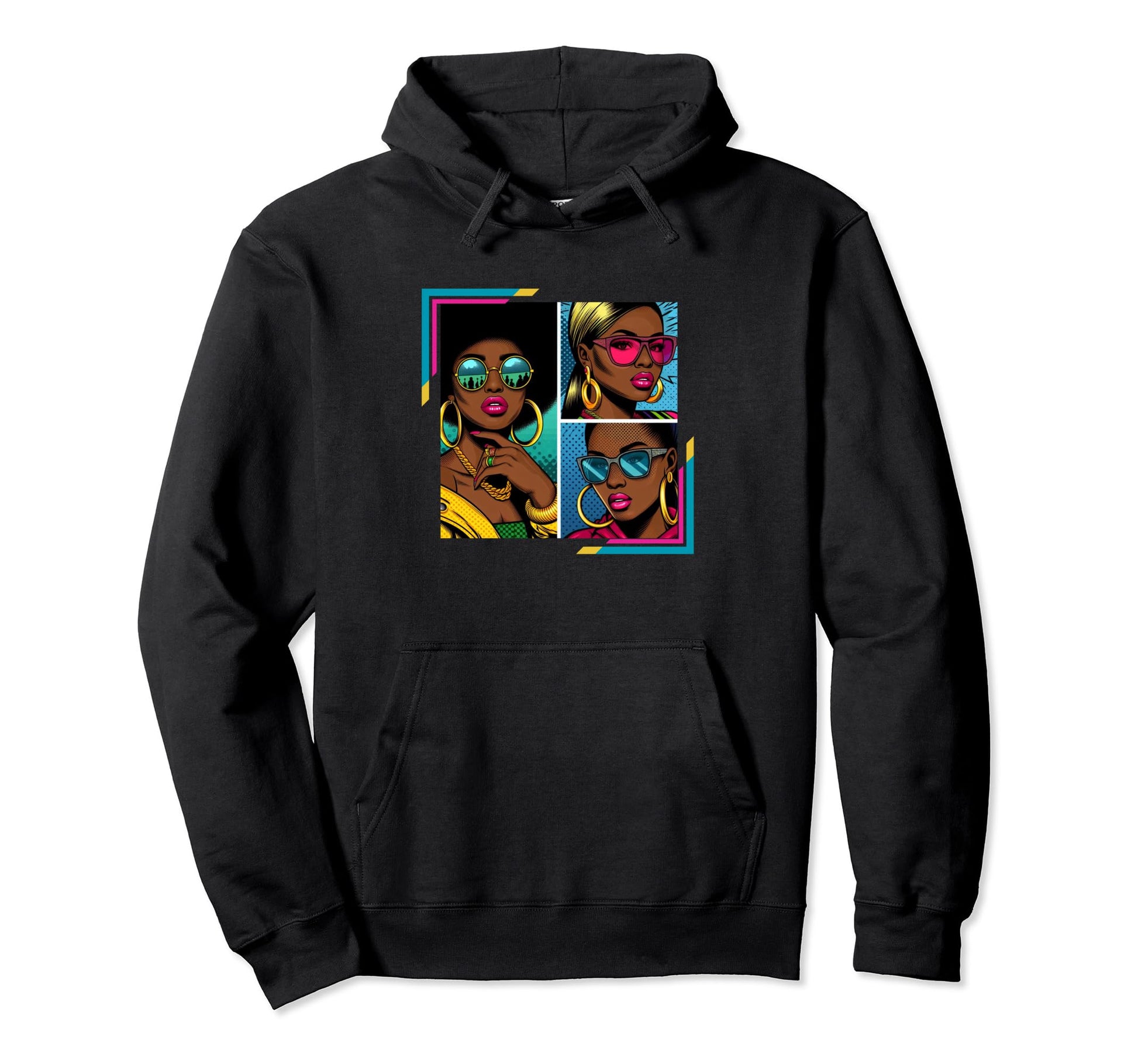 Pop Art Hoodie - Casual Everyday Wear Unisex - T-Shirt, Sweatshirt, Hoodie