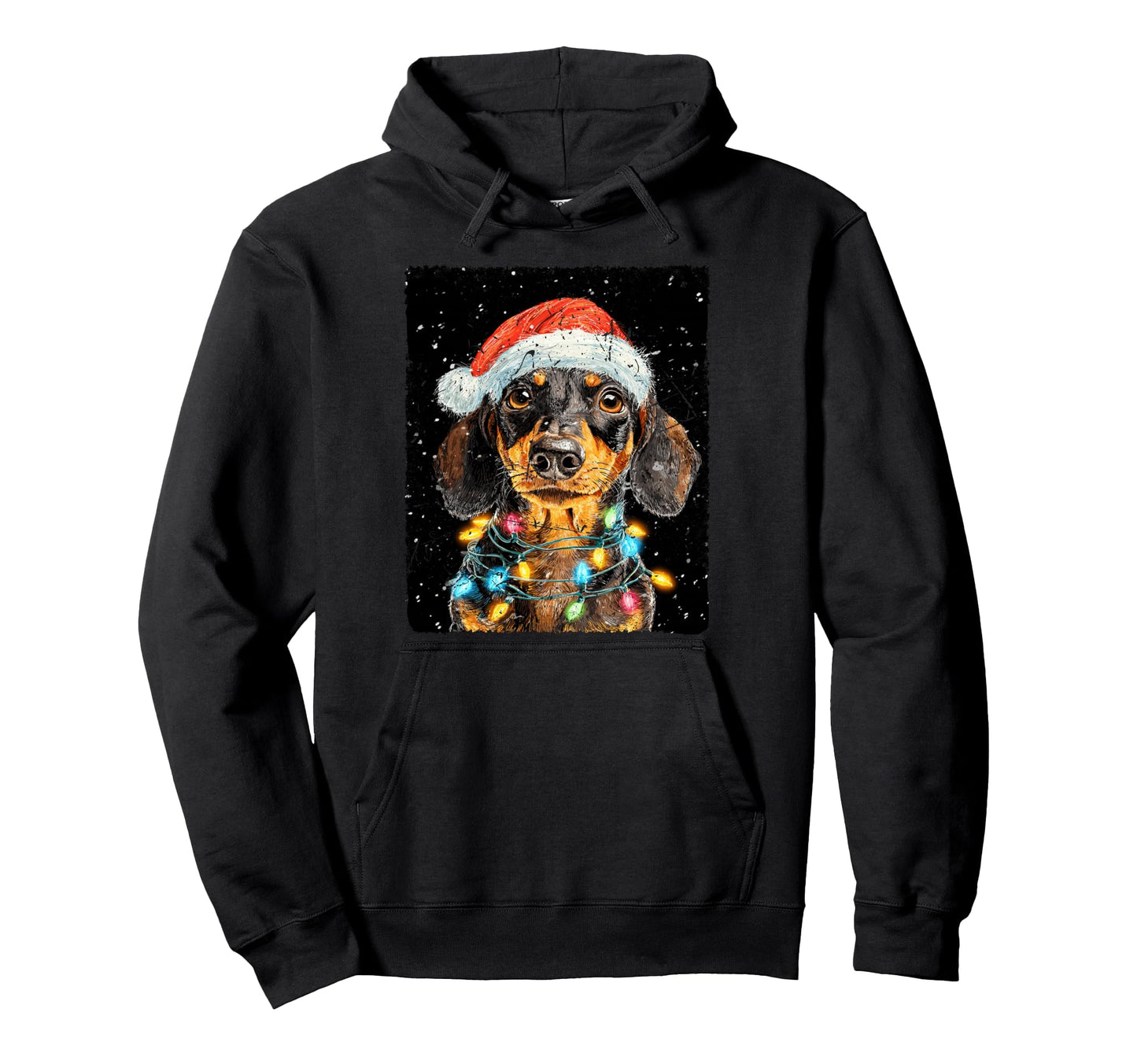 Pop Art Dachshund It Hoodie - Trendy Graphic Men Women - T-Shirt, Sweatshirt, Hoodie