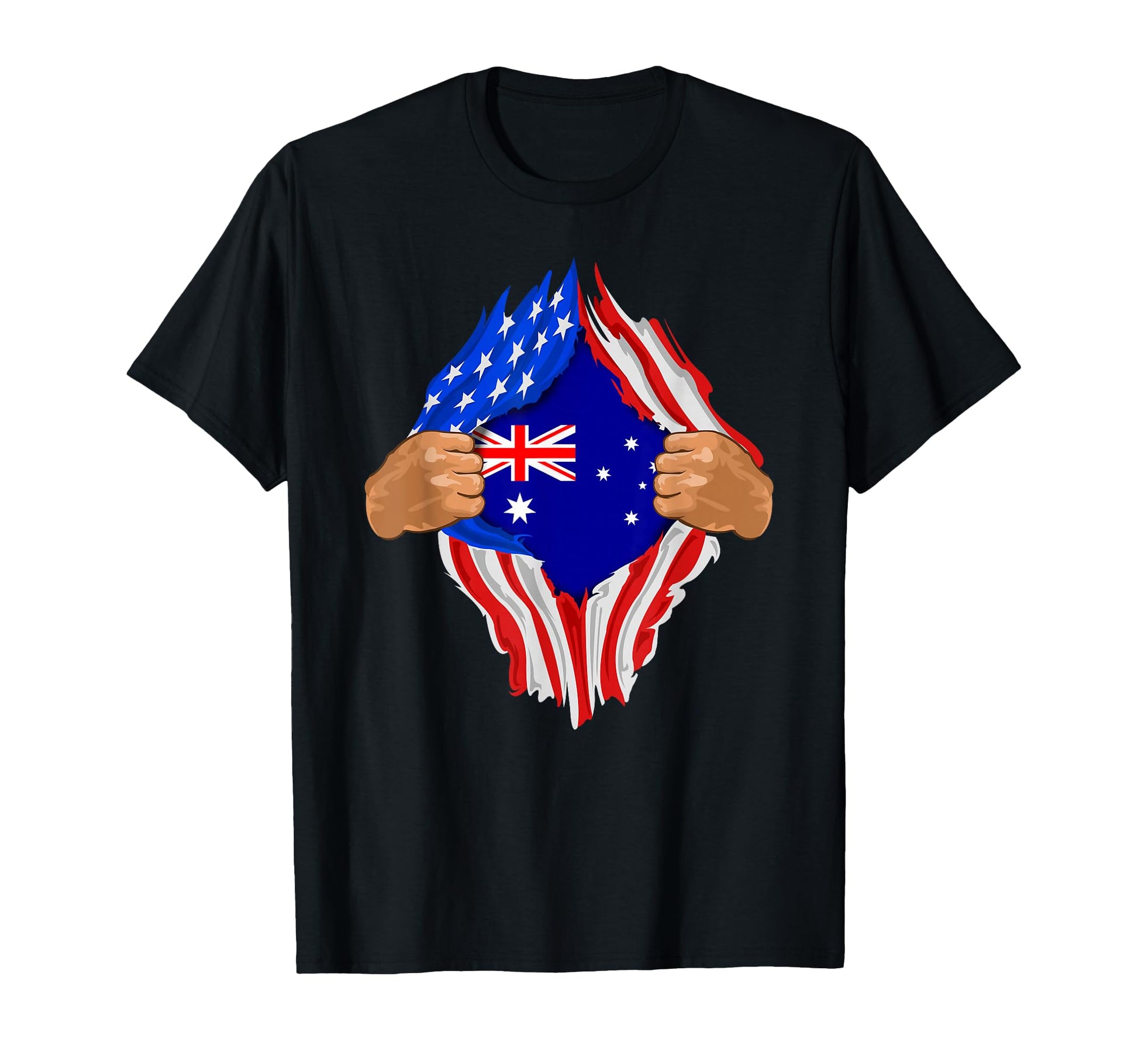 Australian Blood Inside Me Australia T-Shirt - Graphic Print for Adults - T-Shirt, Sweatshirt, Hoodie