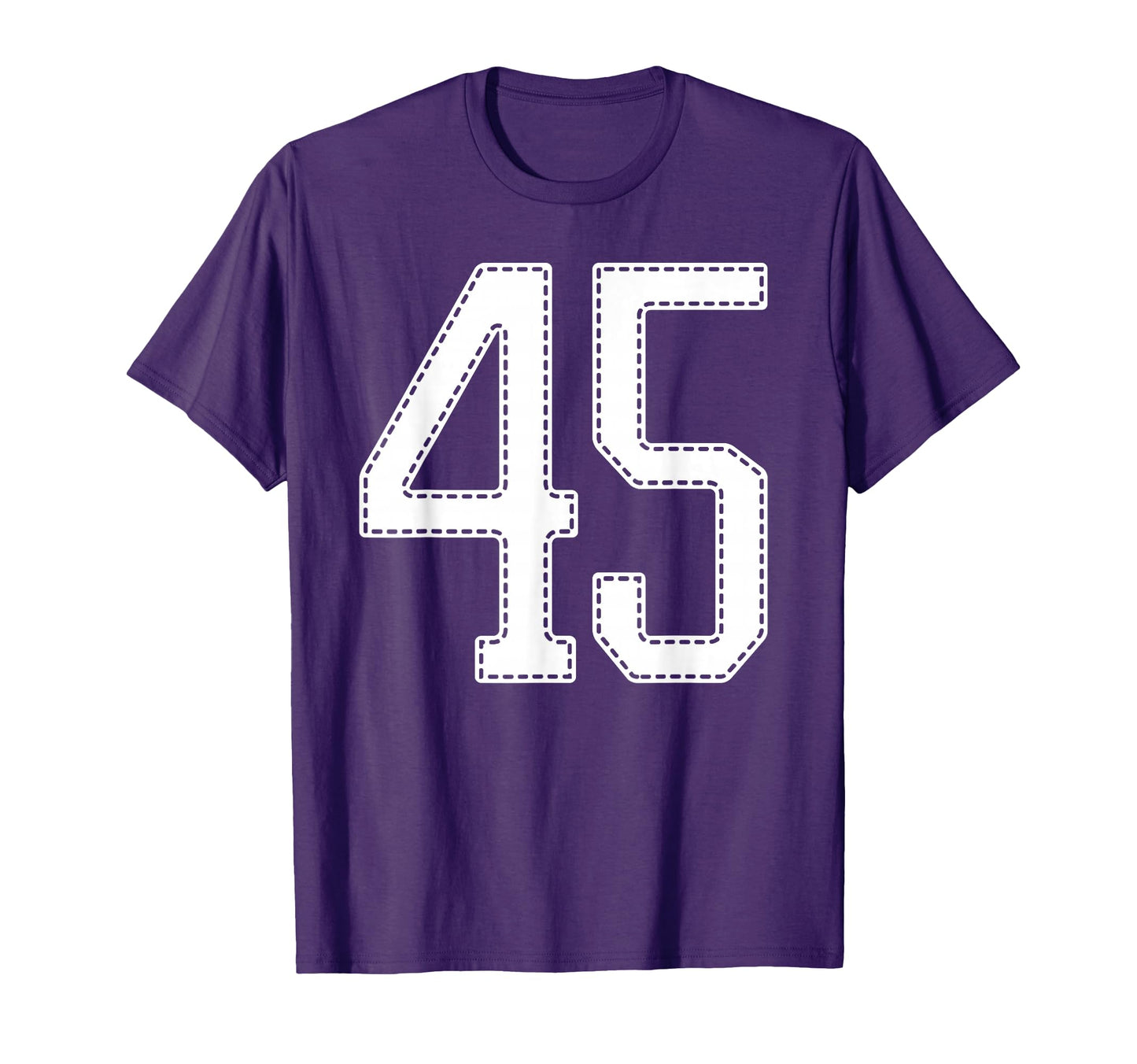 Team League 45 Jersey Number 45 Sports T-Shirt - Custom Art Print Unisex - T-Shirt, Sweatshirt, Hoodie