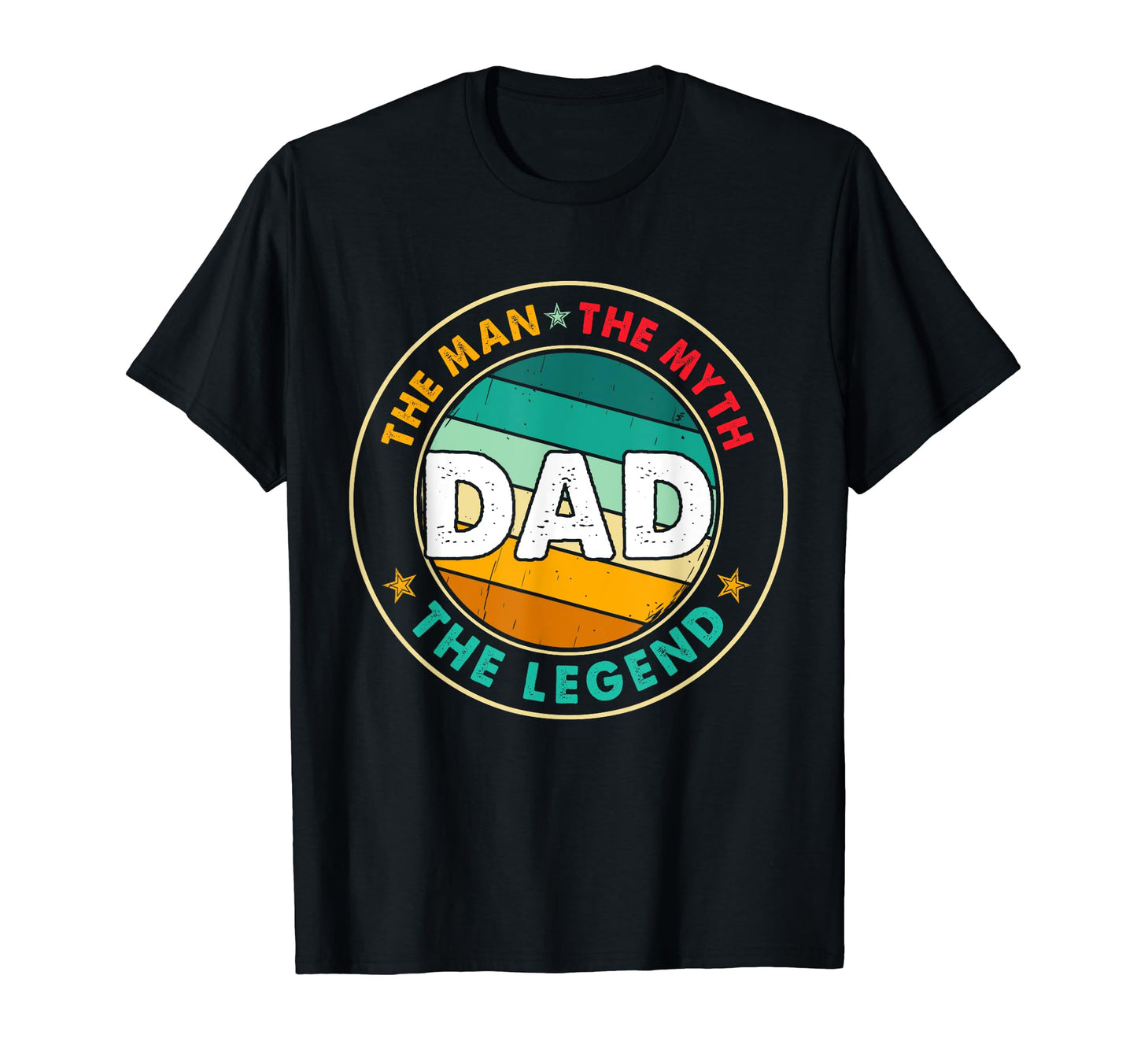 Dad Myth Legend Pun Joke Fathers Day T-Shirt - Aesthetic Graphic for Adults - T-Shirt, Sweatshirt, Hoodie