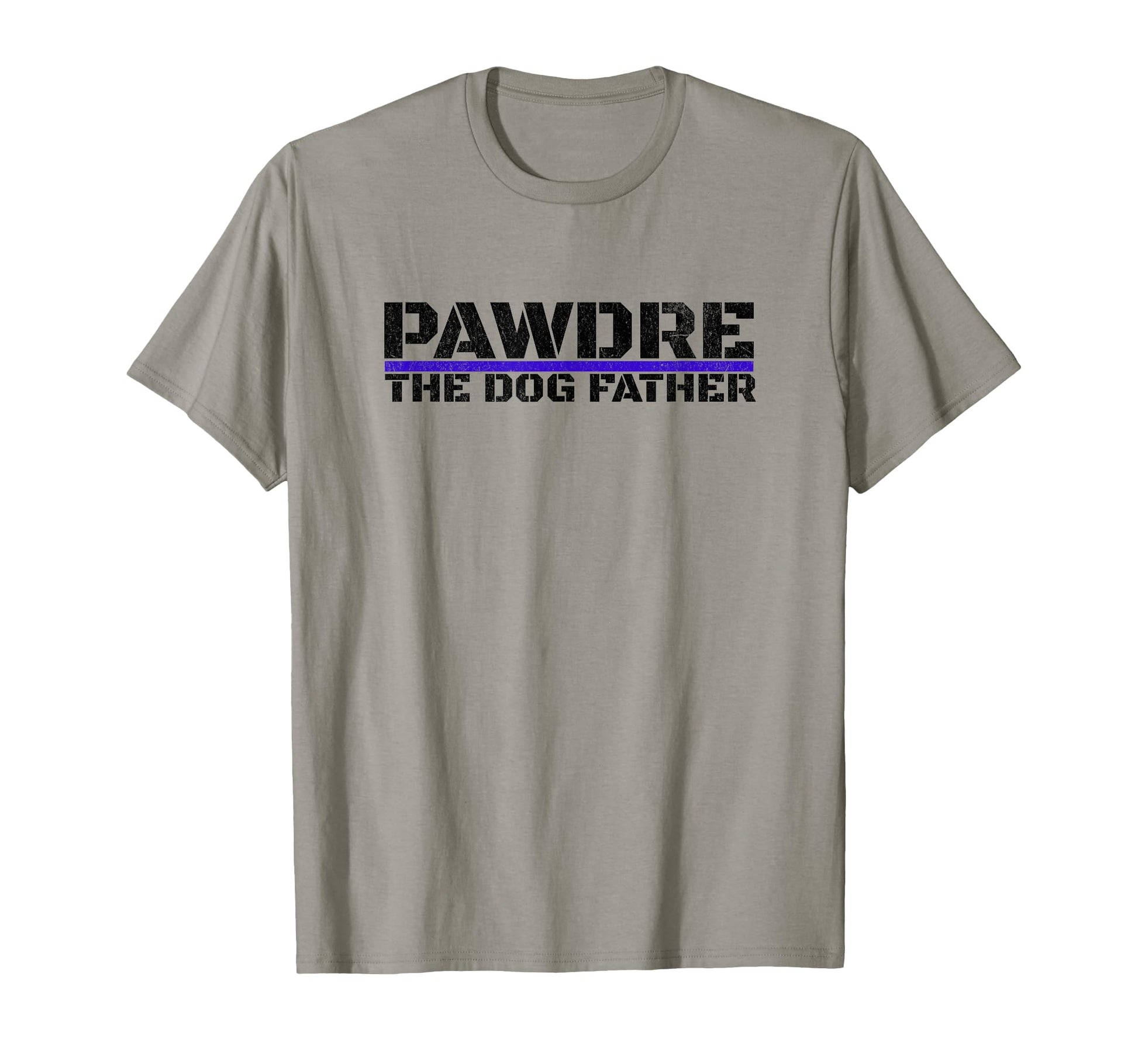 Blue Line Police First Responder Dog Dad T-Shirt - Streetwear Style Unisex - T-Shirt, Sweatshirt, Hoodie