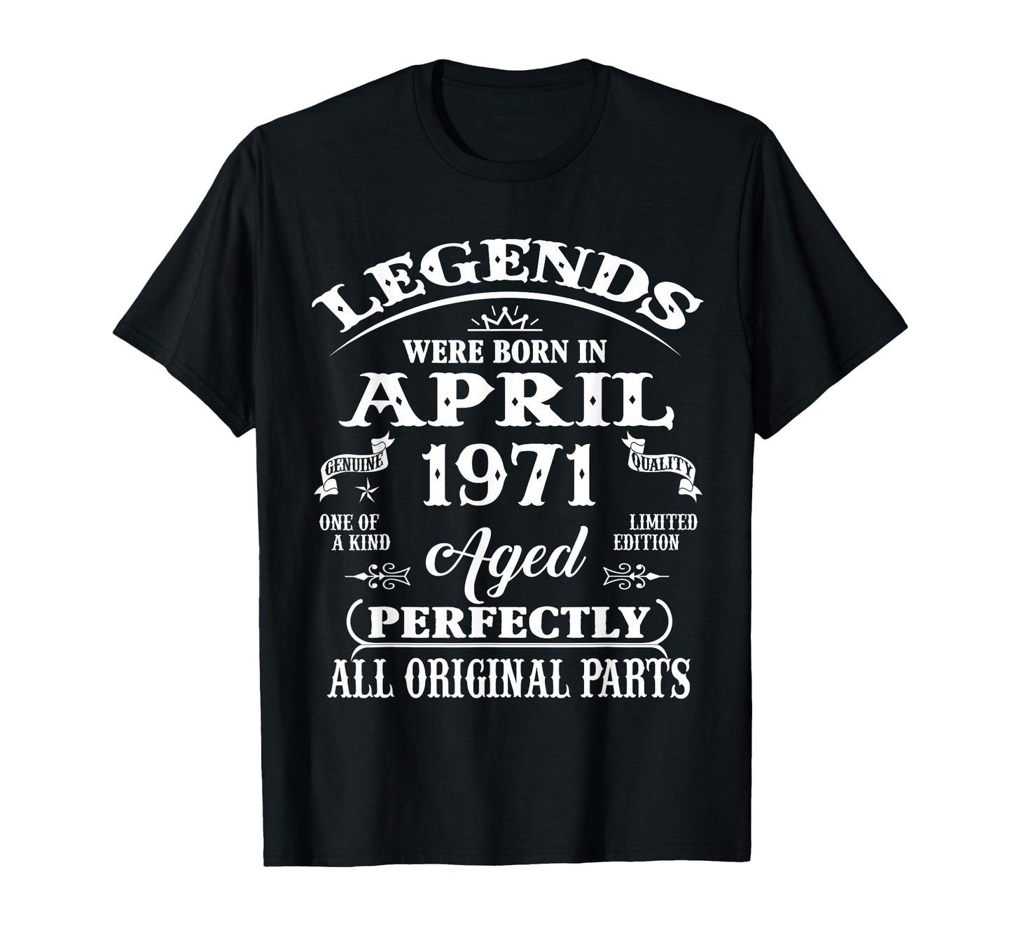55Th Birthday Gift Legend Born April T-Shirt - Streetwear Style Men Women - T-Shirt, Sweatshirt, Hoodie