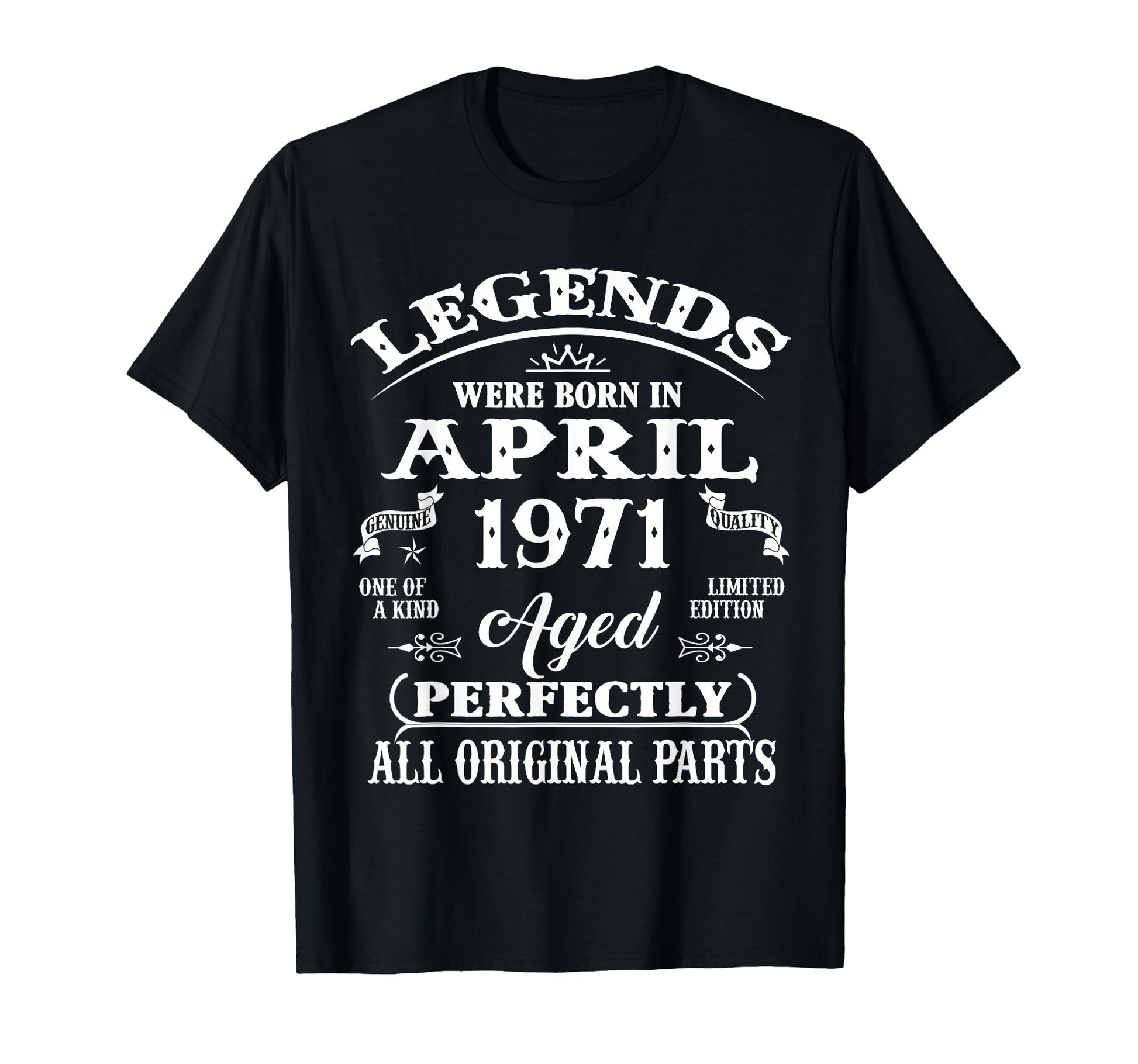 55Th Birthday Gift Legend Born April T-Shirt - Streetwear Style Men Women - T-Shirt, Sweatshirt, Hoodie