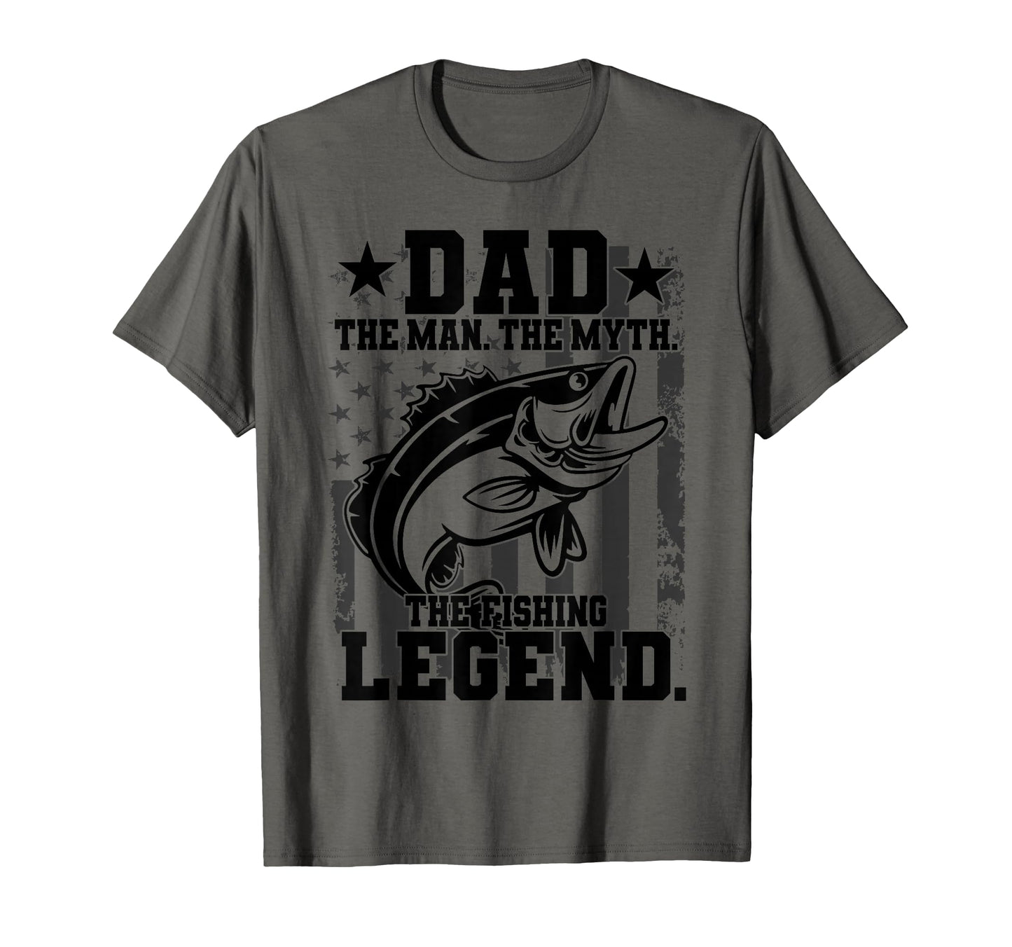 Dad Myth Fishing Legend Fathers Day T-Shirt - Novelty Apparel Men Women - T-Shirt, Sweatshirt, Hoodie