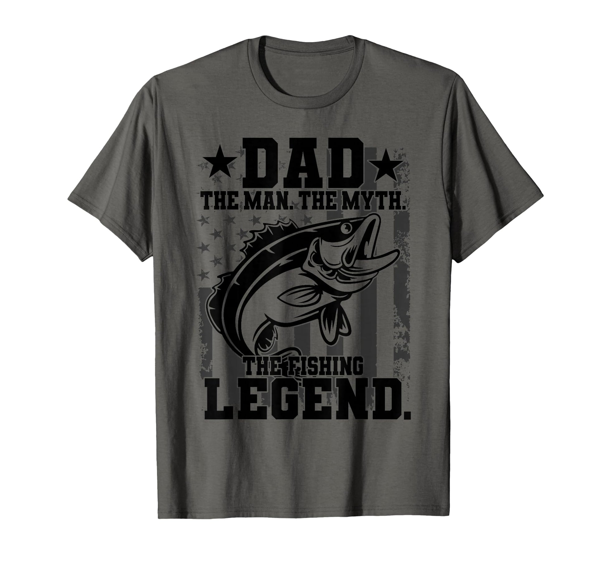 Dad Myth Fishing Legend Fathers Day T-Shirt - Novelty Apparel Men Women - T-Shirt, Sweatshirt, Hoodie