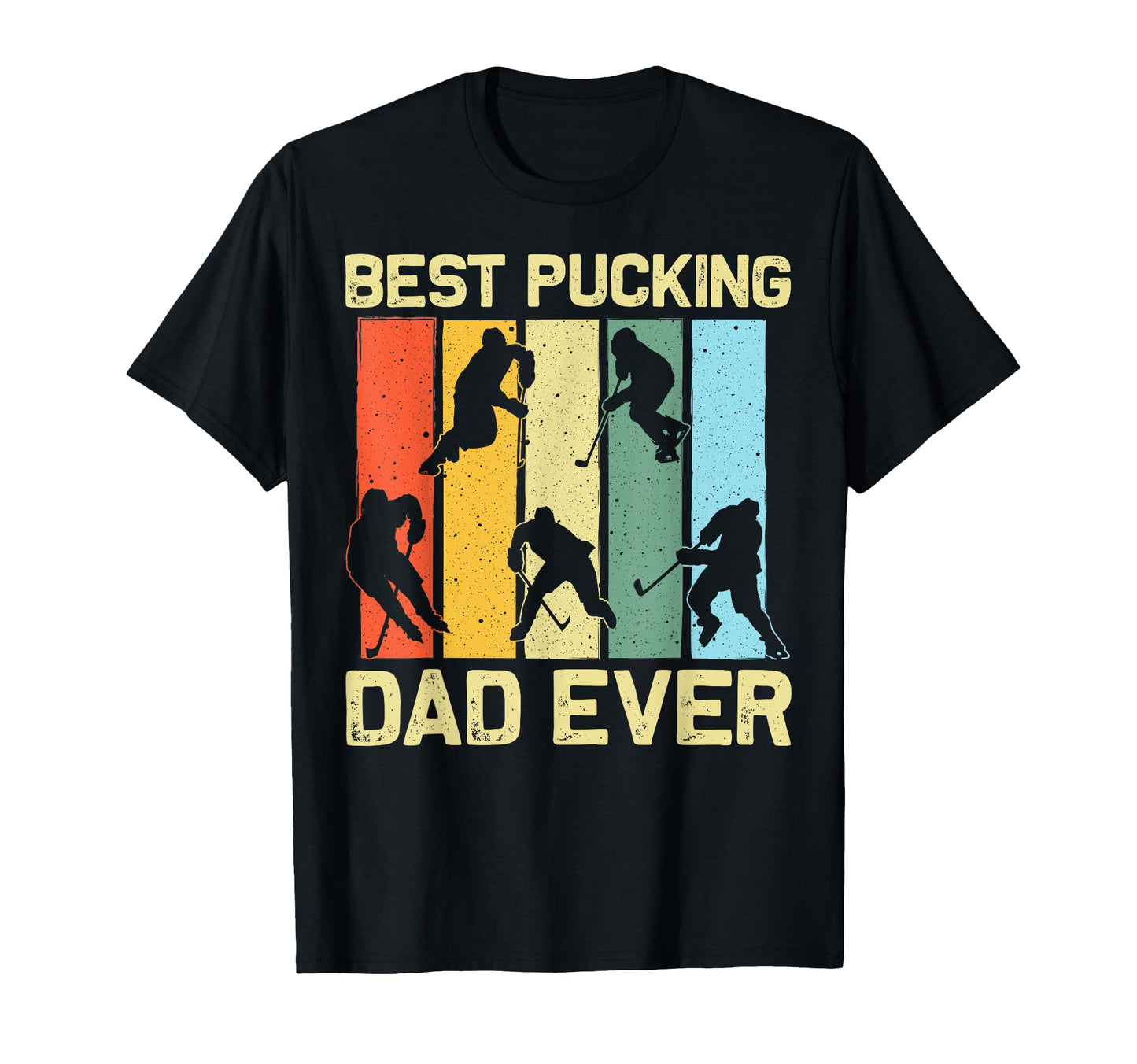 Ice Hockey Dad Father Player Goalie T-Shirt - Unique Graphic Men Women - T-Shirt, Sweatshirt, Hoodie
