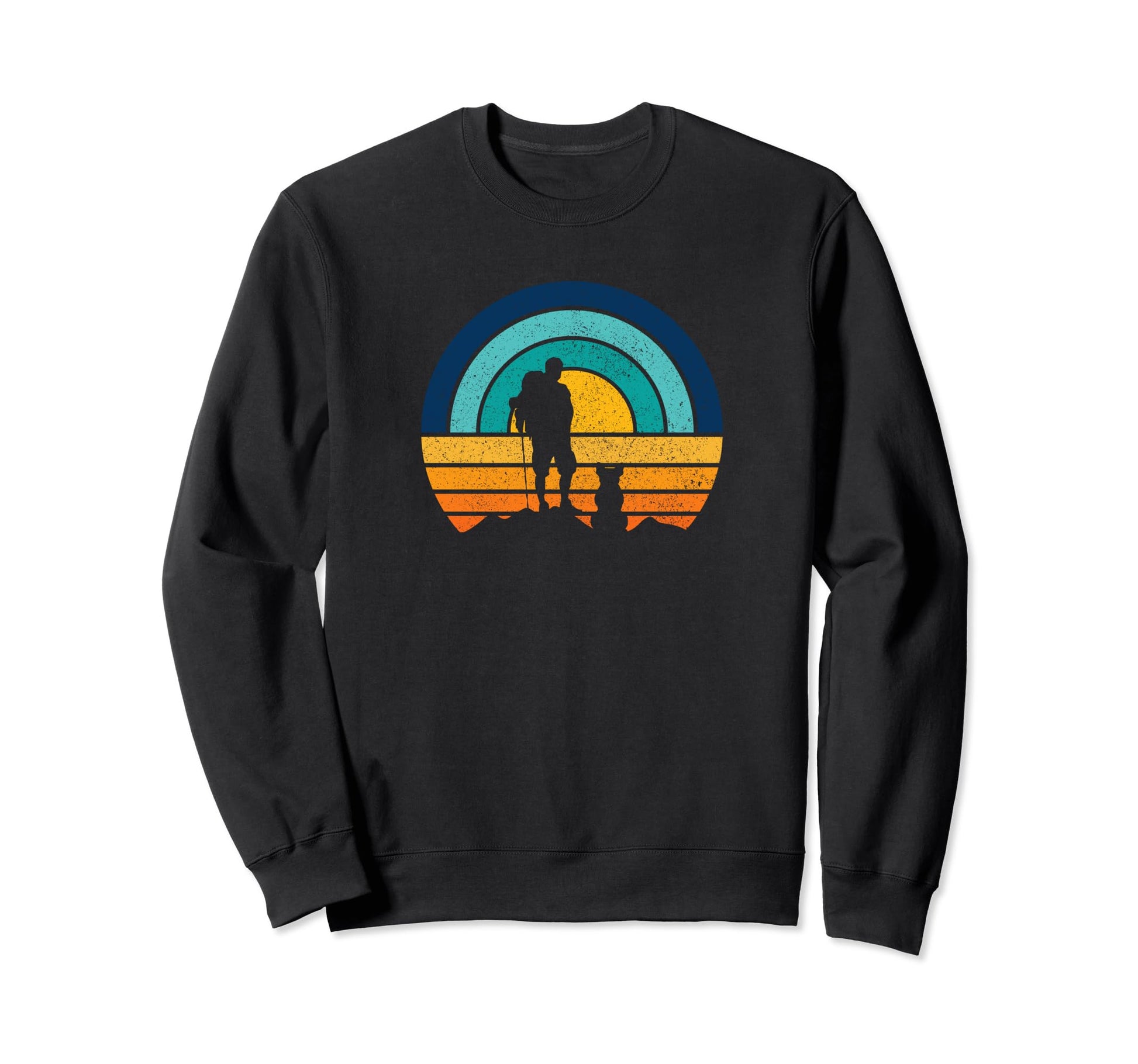 Hiking My Dog Camping And Dog Sweatshirt - Aesthetic Graphic Men Women - T-Shirt, Sweatshirt, Hoodie