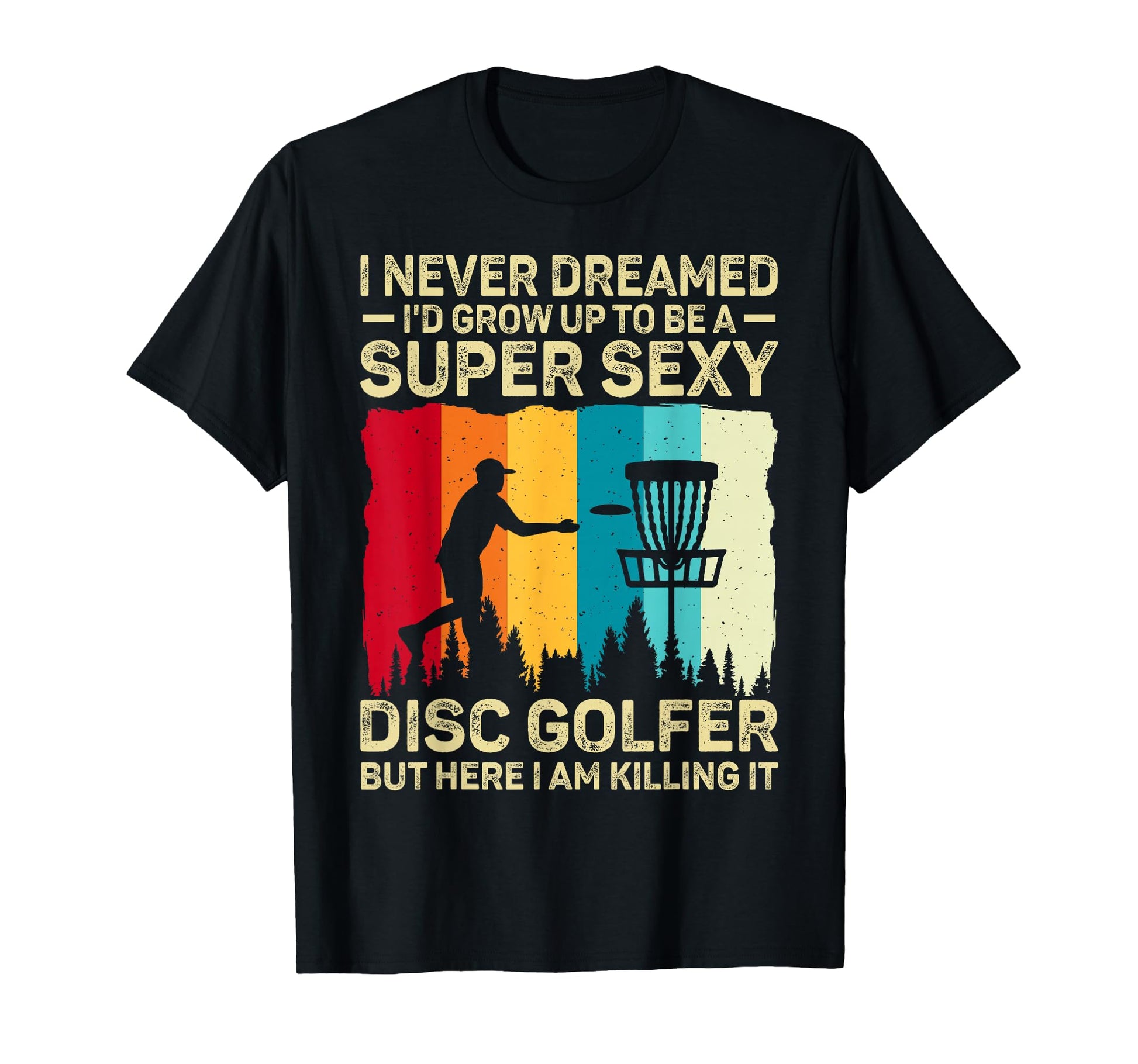 Disc Golfer Sport Dad Disc Golf Player Disc T-Shirt - Graphic Print Unisex - T-Shirt, Sweatshirt, Hoodie