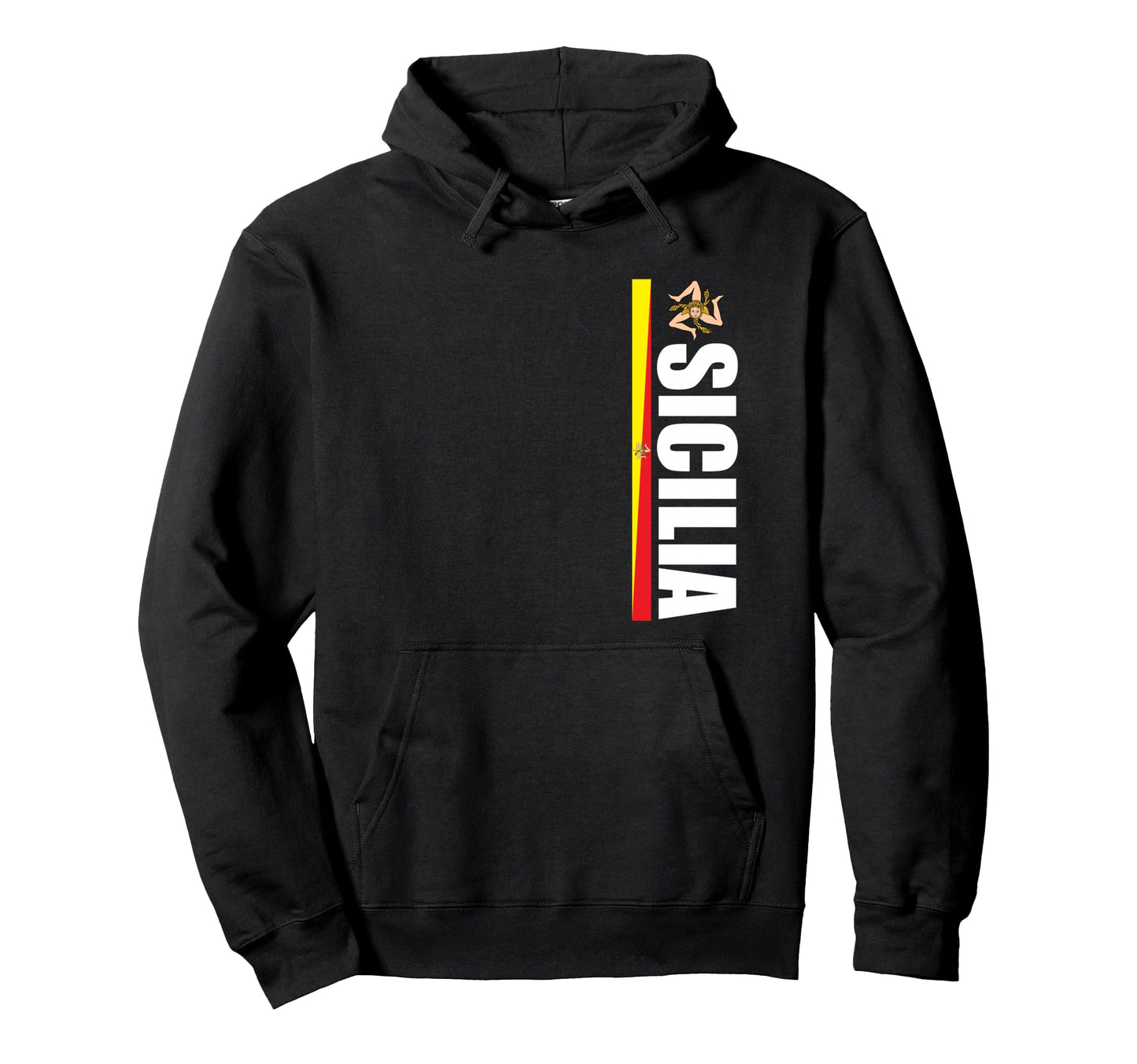 Sicilia Soccer Gifts Proud Sicilian Hoodie - Trendy Graphic Unisex - T-Shirt, Sweatshirt, Hoodie