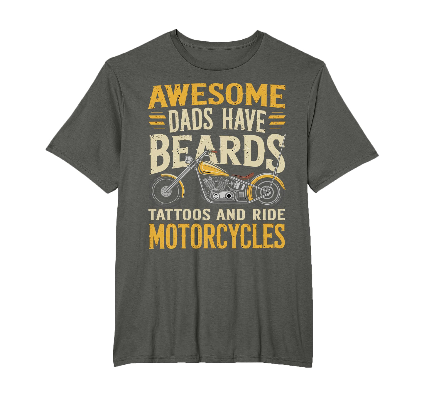 Dad Biker Funny Motorcycle Rider T-Shirt - Graphic Print Men Women - T-Shirt, Sweatshirt, Hoodie