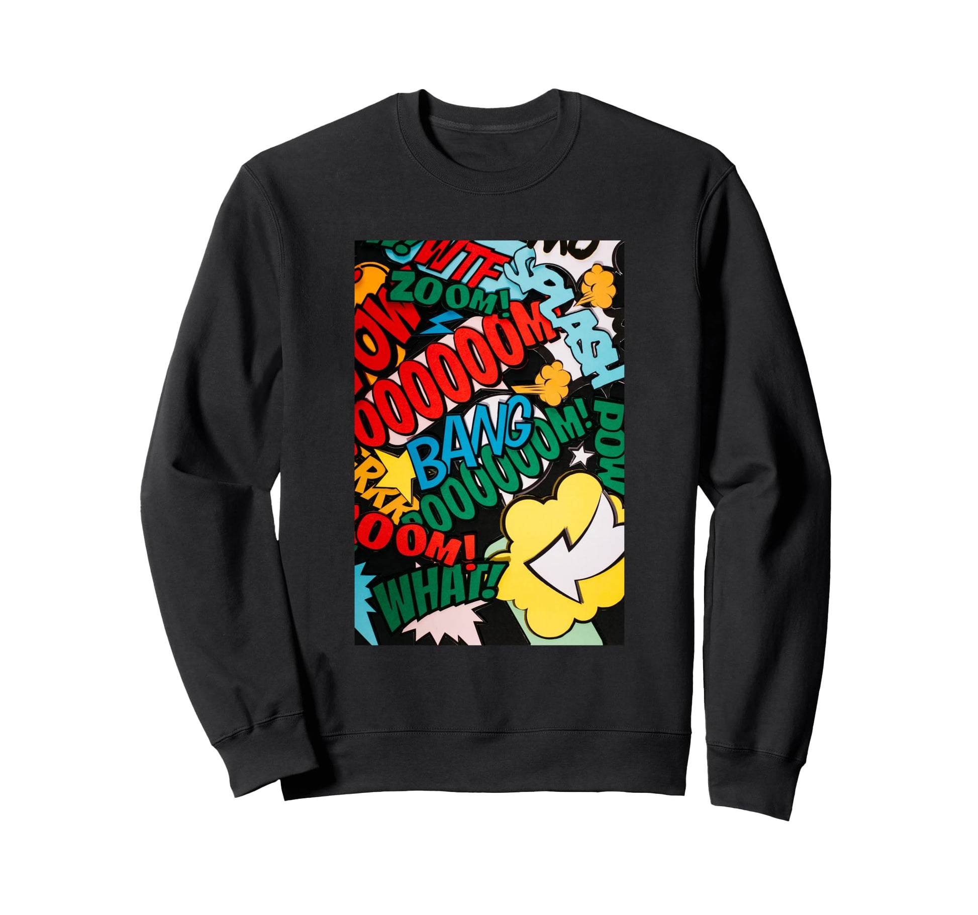 Funny Pop Art Graffiti Art Sweatshirt - Minimalist Print Unisex - T-Shirt, Sweatshirt, Hoodie