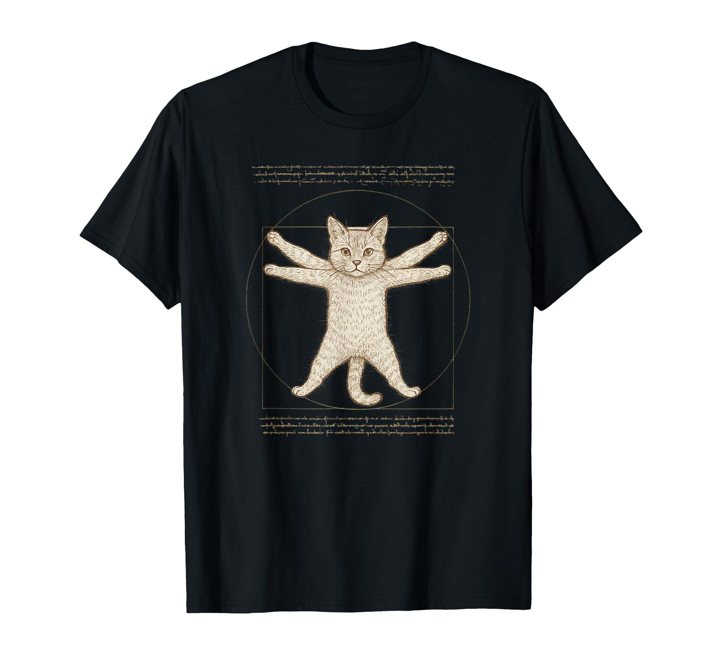Pop Art Michelangelos Anatomy Cat Funny T-Shirt - Trendy Graphic Unisex - T-Shirt, Sweatshirt, Hoodie