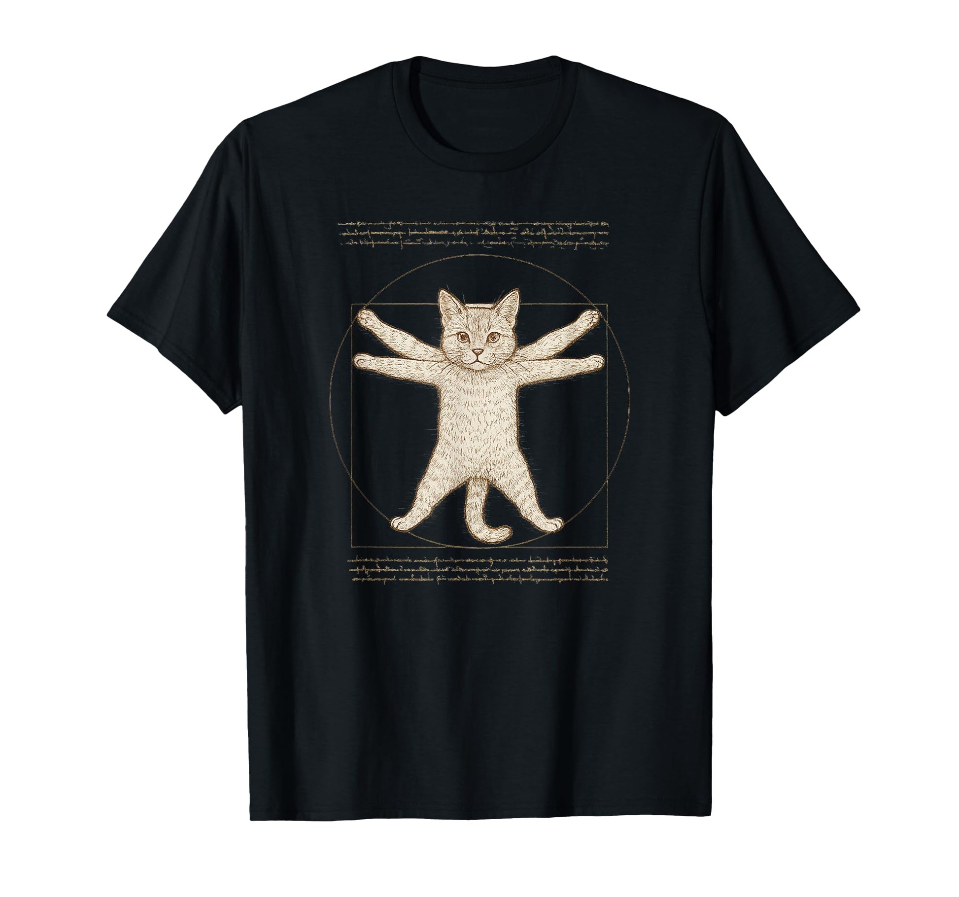 Pop Art Michelangelos Anatomy Cat Funny T-Shirt - Trendy Graphic Unisex - T-Shirt, Sweatshirt, Hoodie