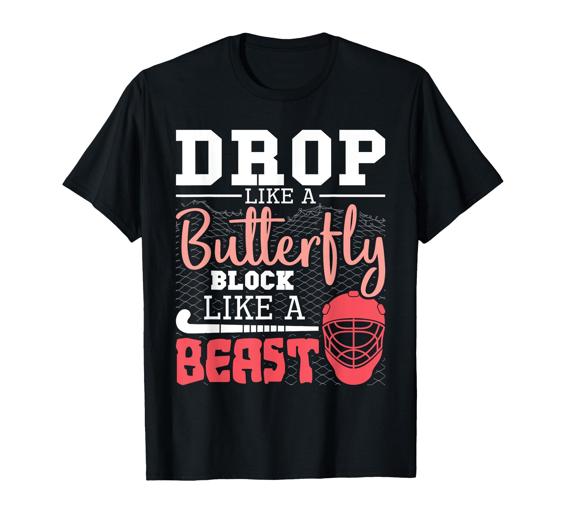 Drop Like Butterfly Block Like Beast T-Shirt - Trendy Graphic for Adults - T-Shirt, Sweatshirt, Hoodie