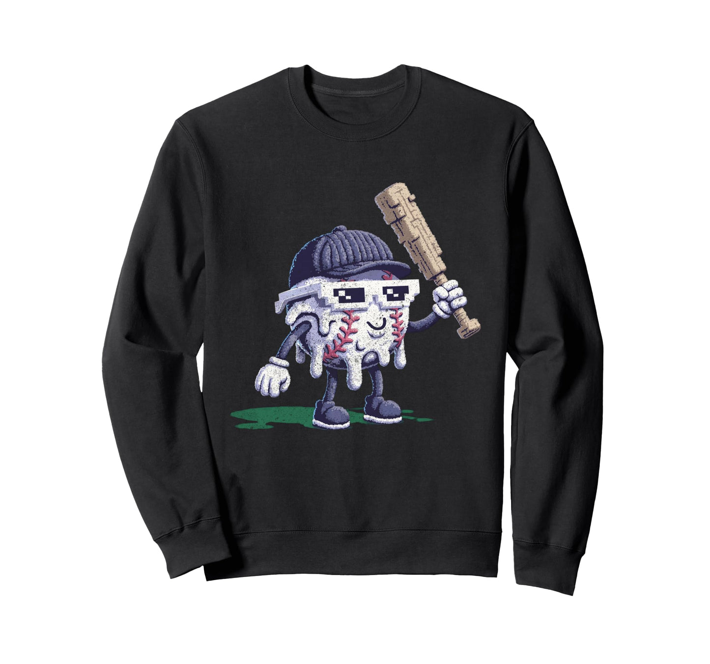 Baseball Drip Gamer Gifts T-Shirt - Aesthetic Graphic Unisex - T-Shirt, Sweatshirt, Hoodie