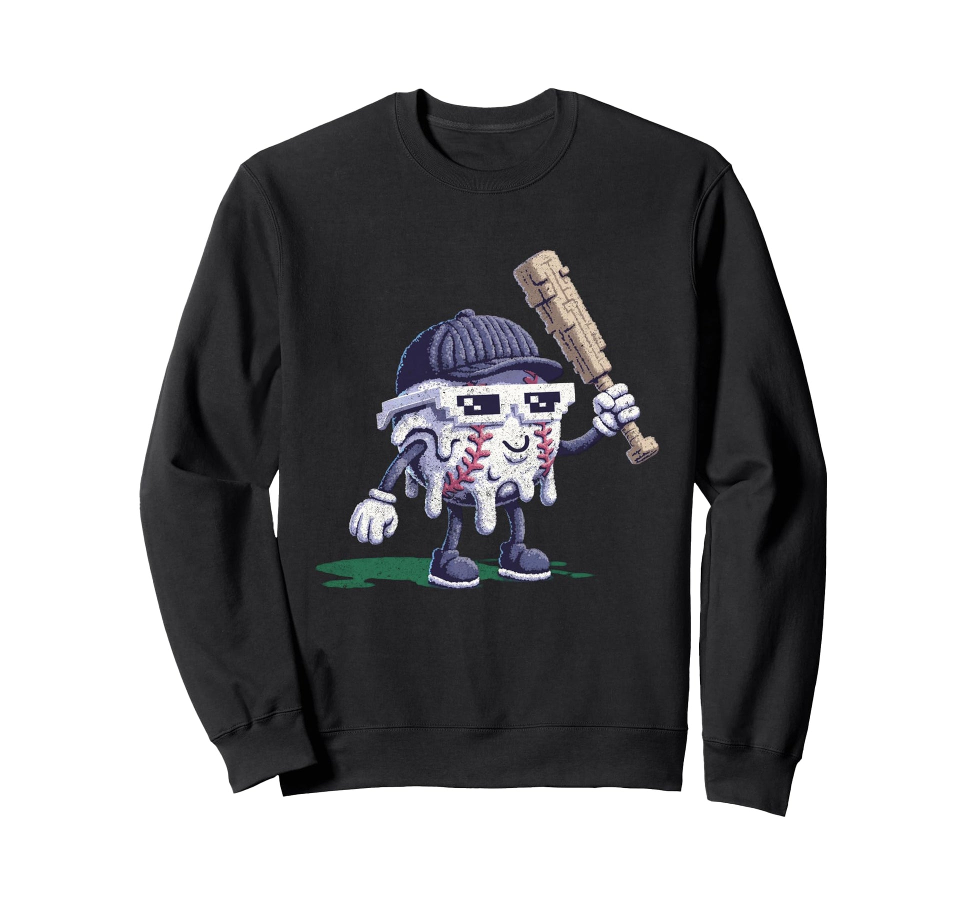 Baseball Drip Gamer Gifts T-Shirt - Aesthetic Graphic Unisex - T-Shirt, Sweatshirt, Hoodie
