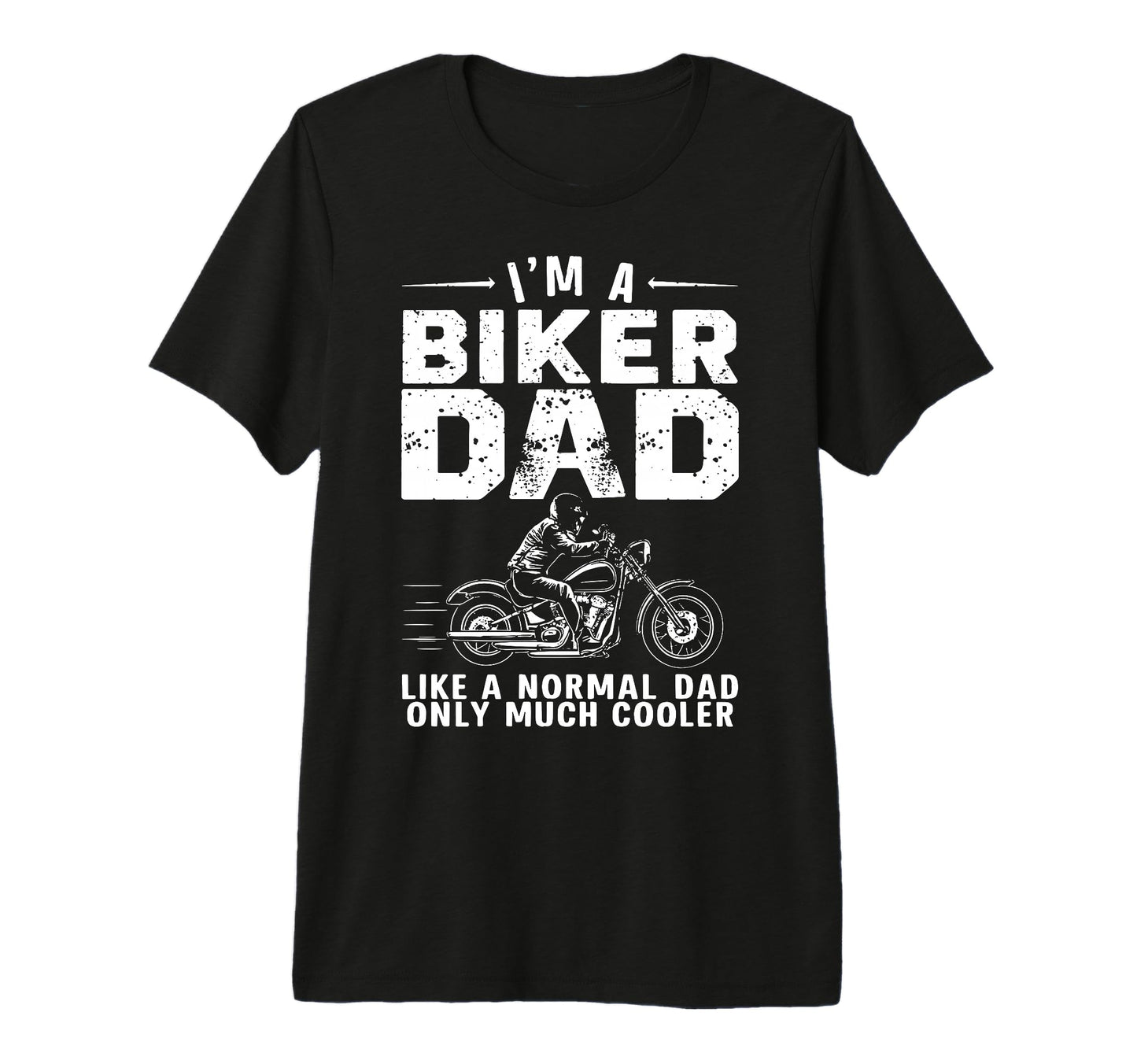 Mens Biker Dad Funny Bike Lover T-Shirt - Aesthetic Graphic for Adults - T-Shirt, Sweatshirt, Hoodie