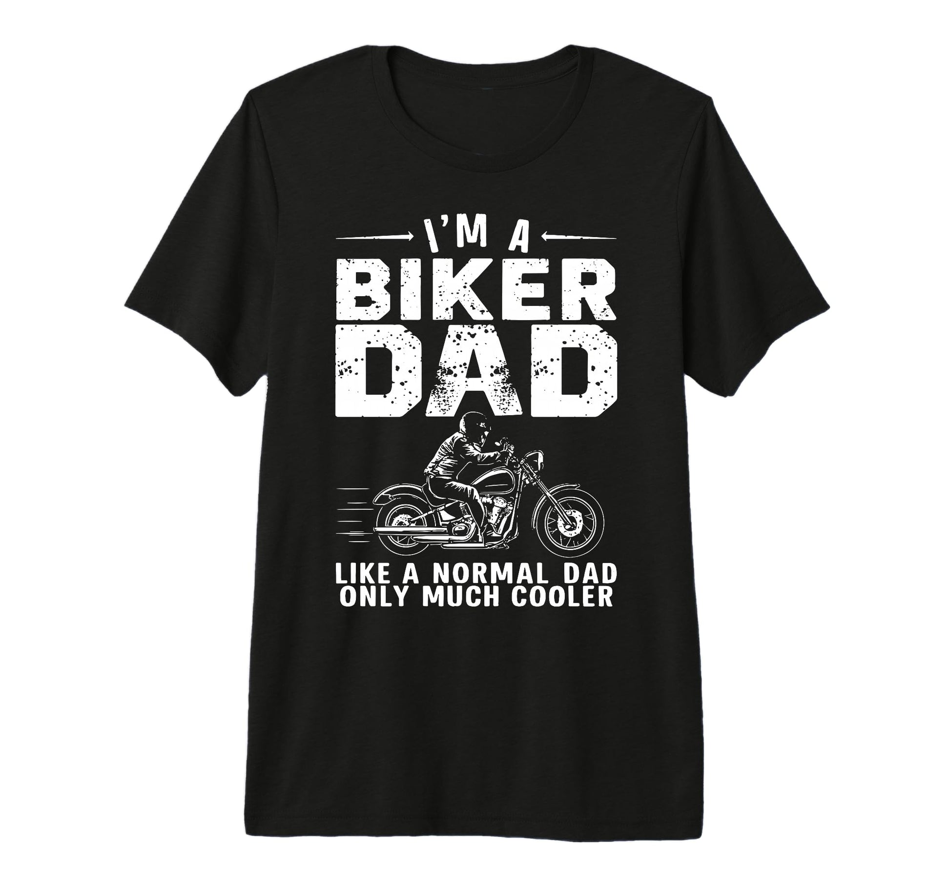 Mens Biker Dad Funny Bike Lover T-Shirt - Aesthetic Graphic for Adults - T-Shirt, Sweatshirt, Hoodie