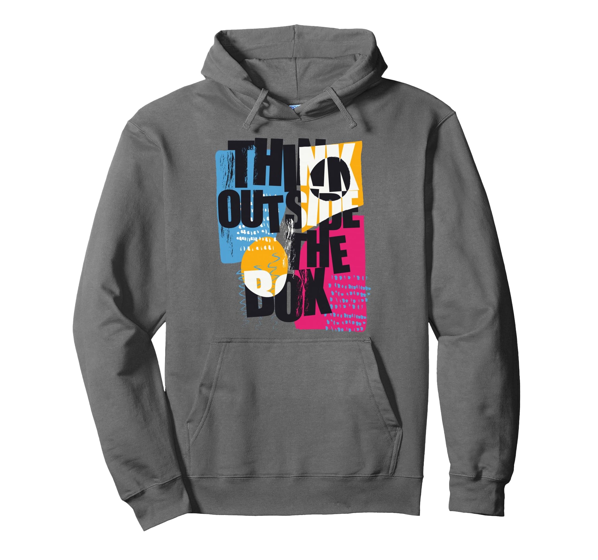 Pop Art Think Outside Box 60 Comic Hoodie - Graphic Print for Adults - T-Shirt, Sweatshirt, Hoodie