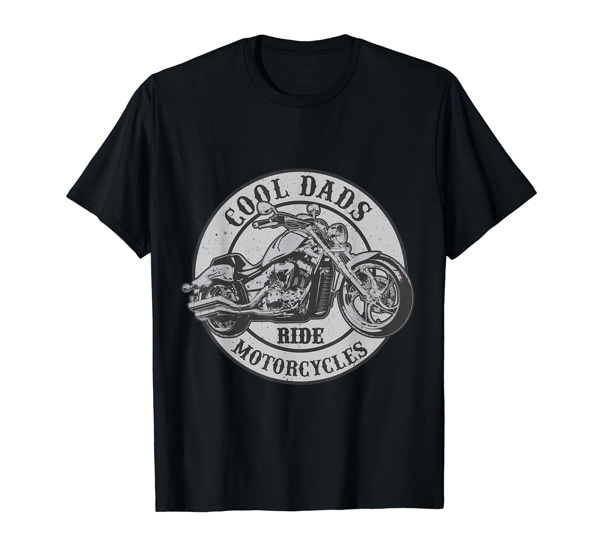 Dad Ride Motorcycles Novelty Rider T-Shirt - Streetwear Style for Adults - T-Shirt, Sweatshirt, Hoodie