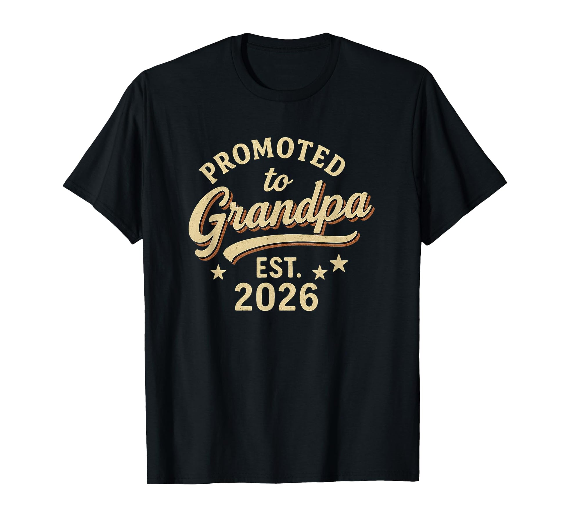 Promoted To Grandpa 2026 T-Shirt - Aesthetic Graphic Men Women - T-Shirt, Sweatshirt, Hoodie