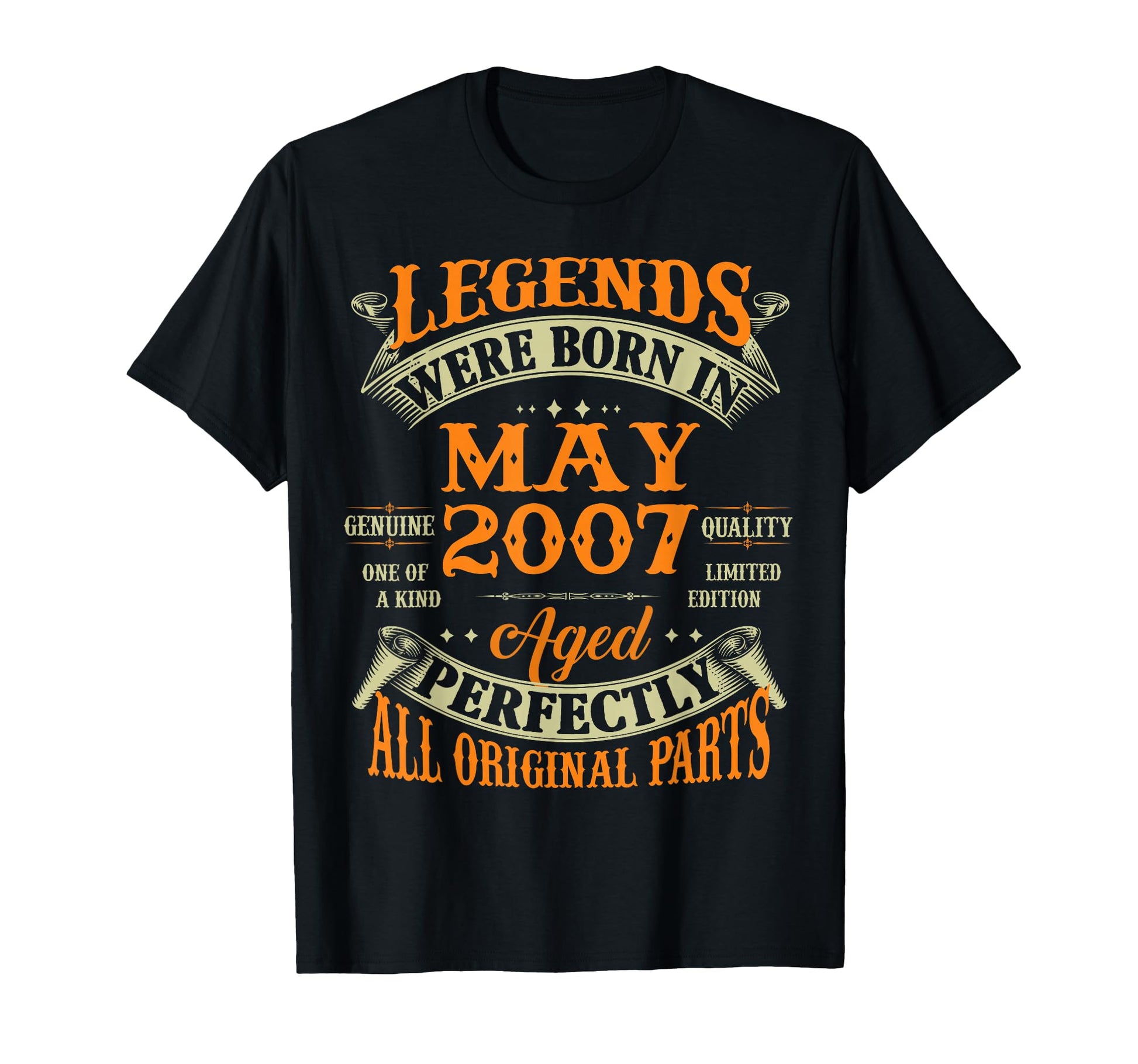 19Th Birthday Gift Legend Born May T-Shirt - Casual Everyday Wear Unisex - T-Shirt, Sweatshirt, Hoodie