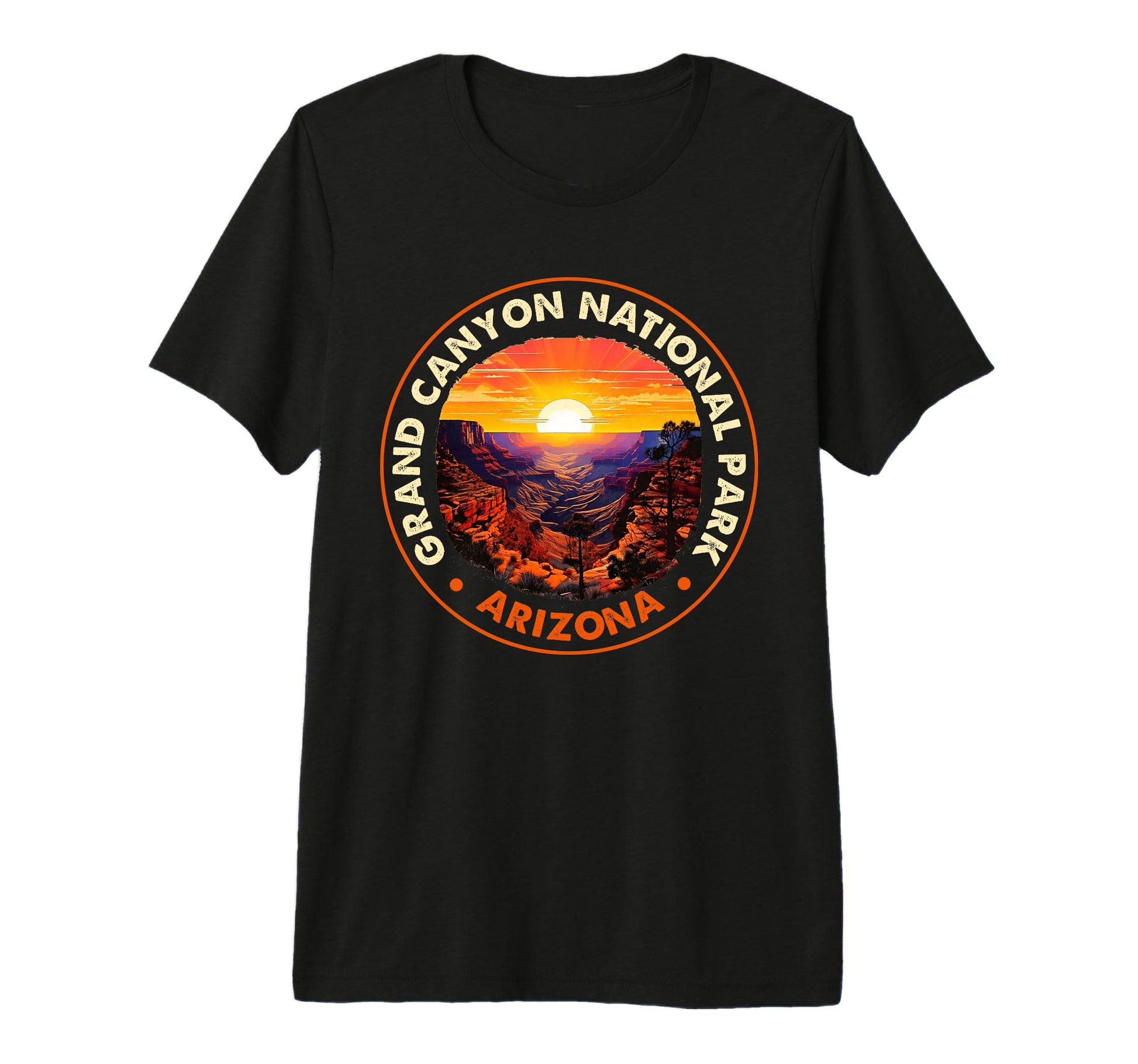 Grand Canyon National Park Arizona T-Shirt - Minimalist Print for Adults - T-Shirt, Sweatshirt, Hoodie