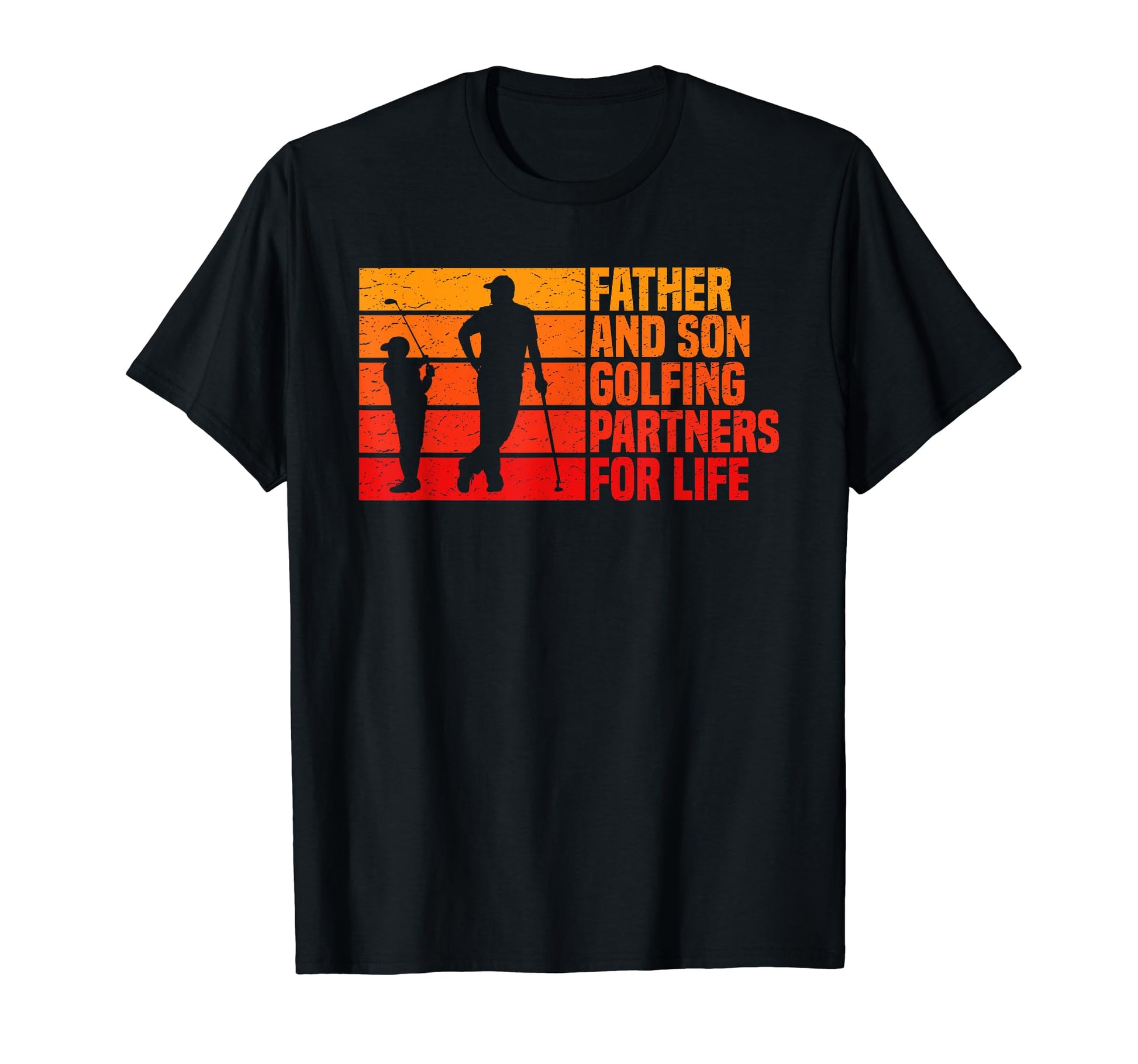 Father And Son Golfing Partners Life T-Shirt - Aesthetic Graphic Unisex - T-Shirt, Sweatshirt, Hoodie