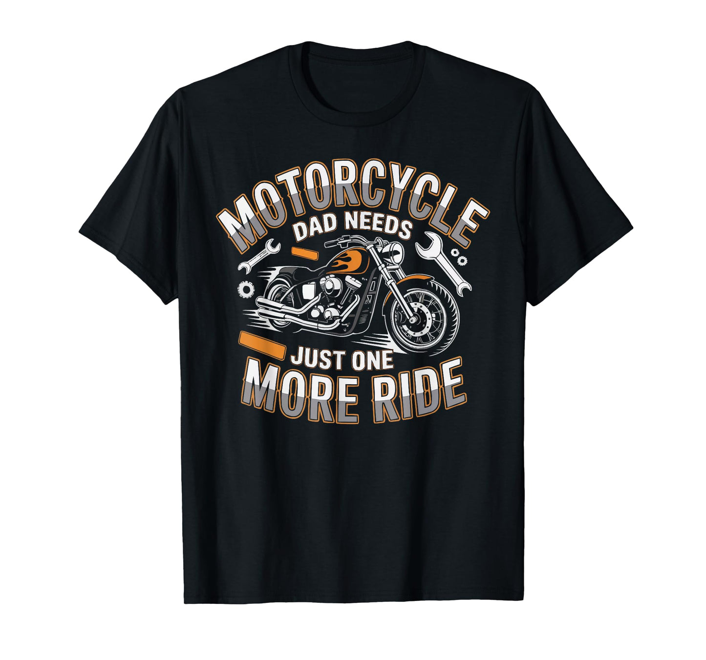 Motorcycle Dad Motorcyle Rider T-Shirt - Fun Novelty Design for Adults - T-Shirt, Sweatshirt, Hoodie